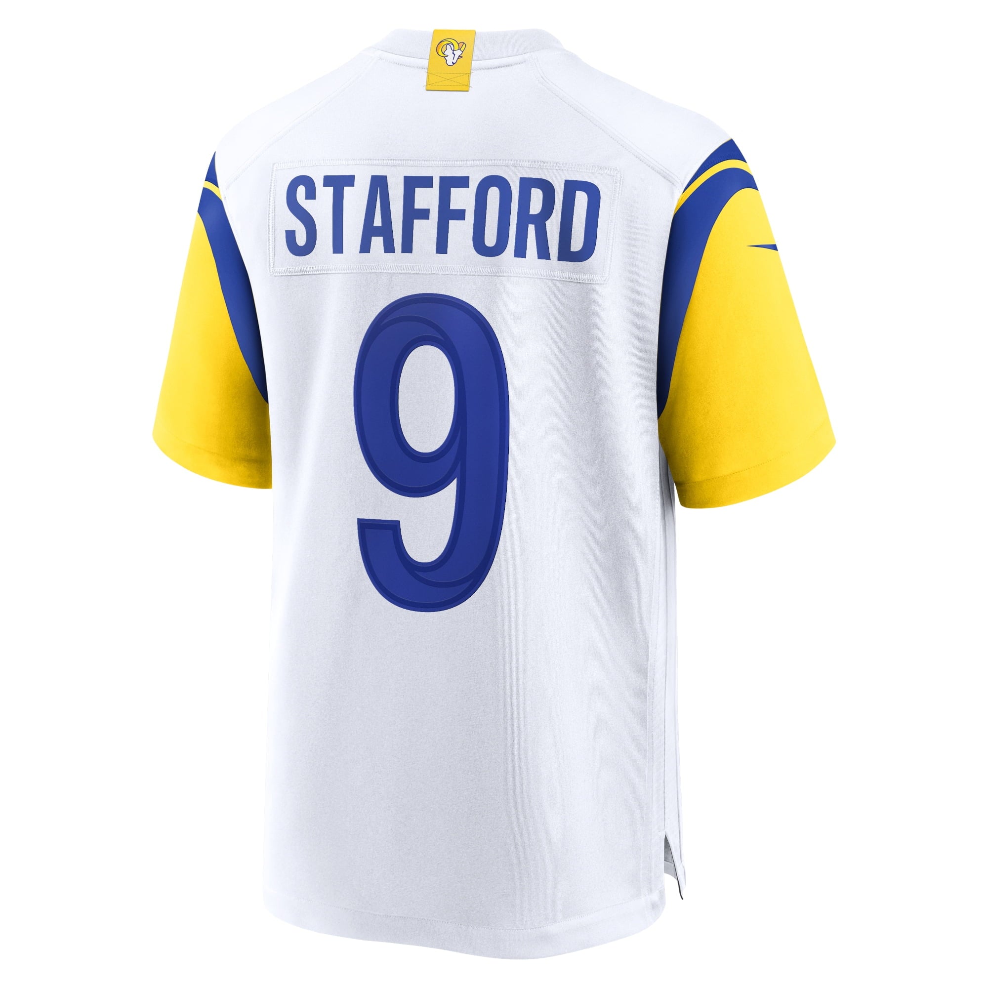 Men's Nike Matthew Stafford White Los Angeles Rams Alternate Player Game Jersey - vstockx