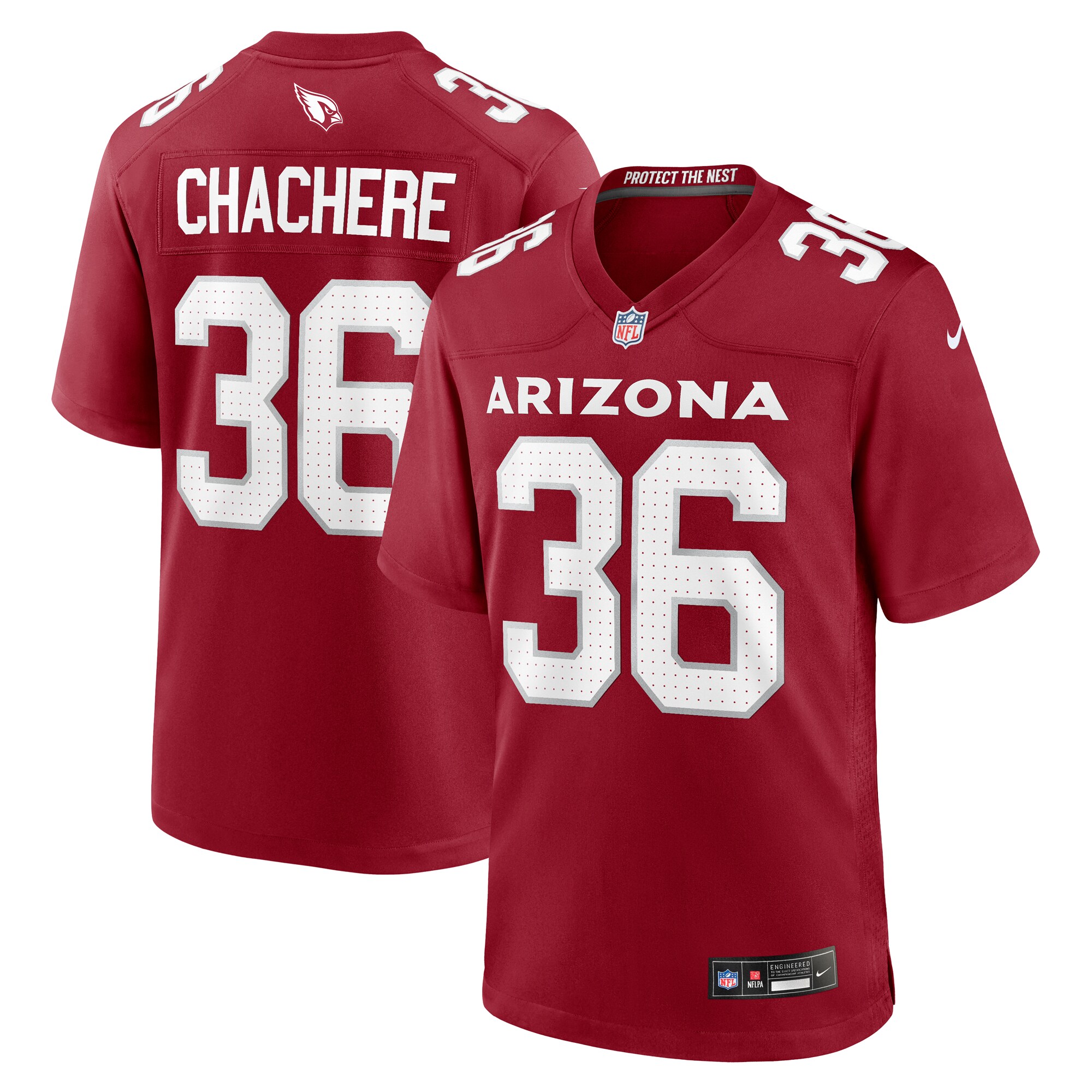 Andre Chachere Arizona Cardinals Nike Team Game Jersey - Cardinal - vstockx