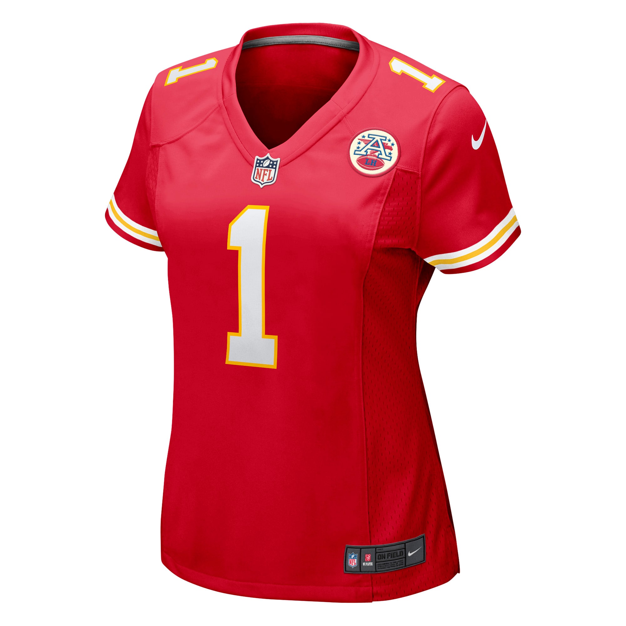 Jerick McKinnon Kansas City Chiefs Nike Women's Game Player Jersey - Red - vstockx