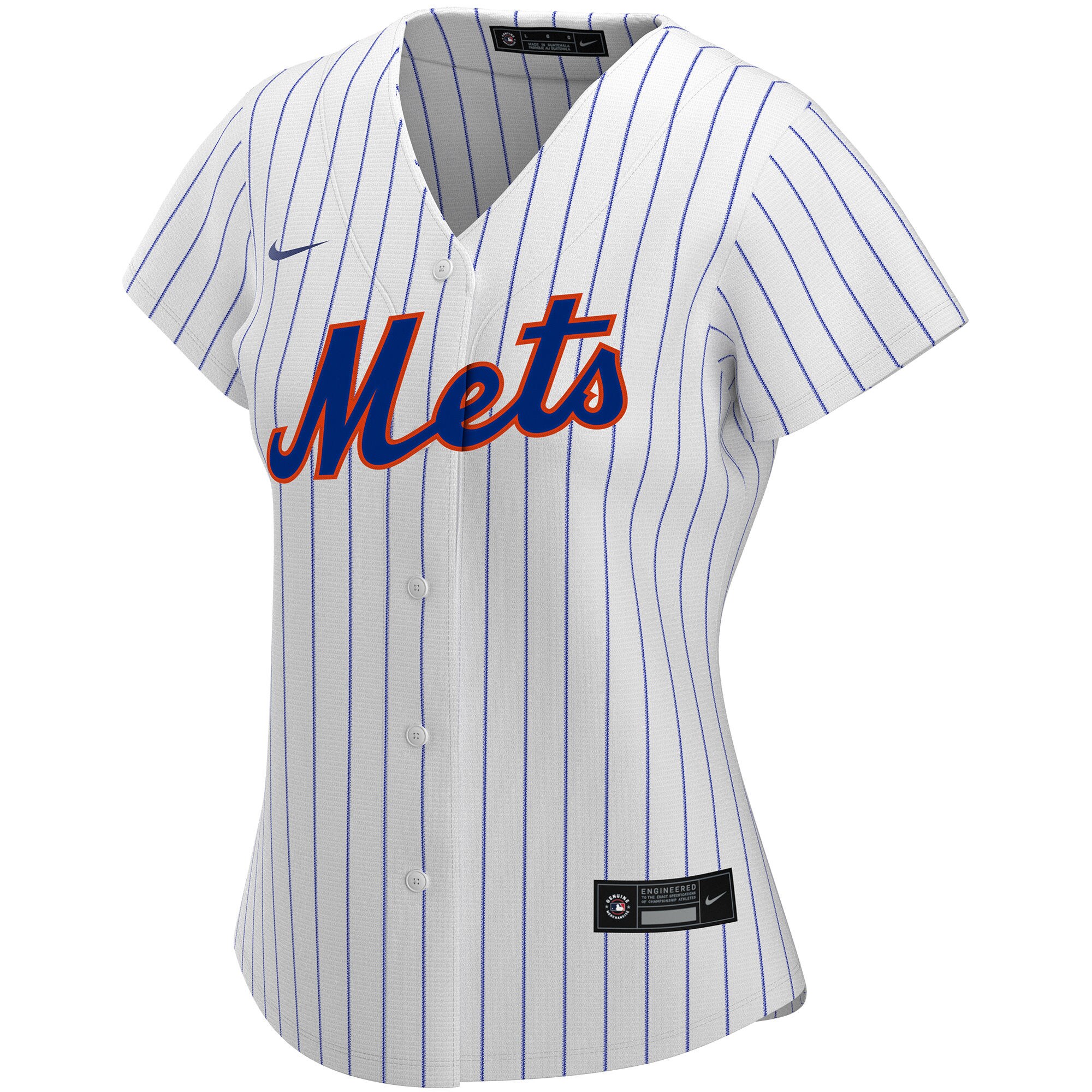 New York Mets Nike Women's Home Replica Custom Jersey - White - vstockx