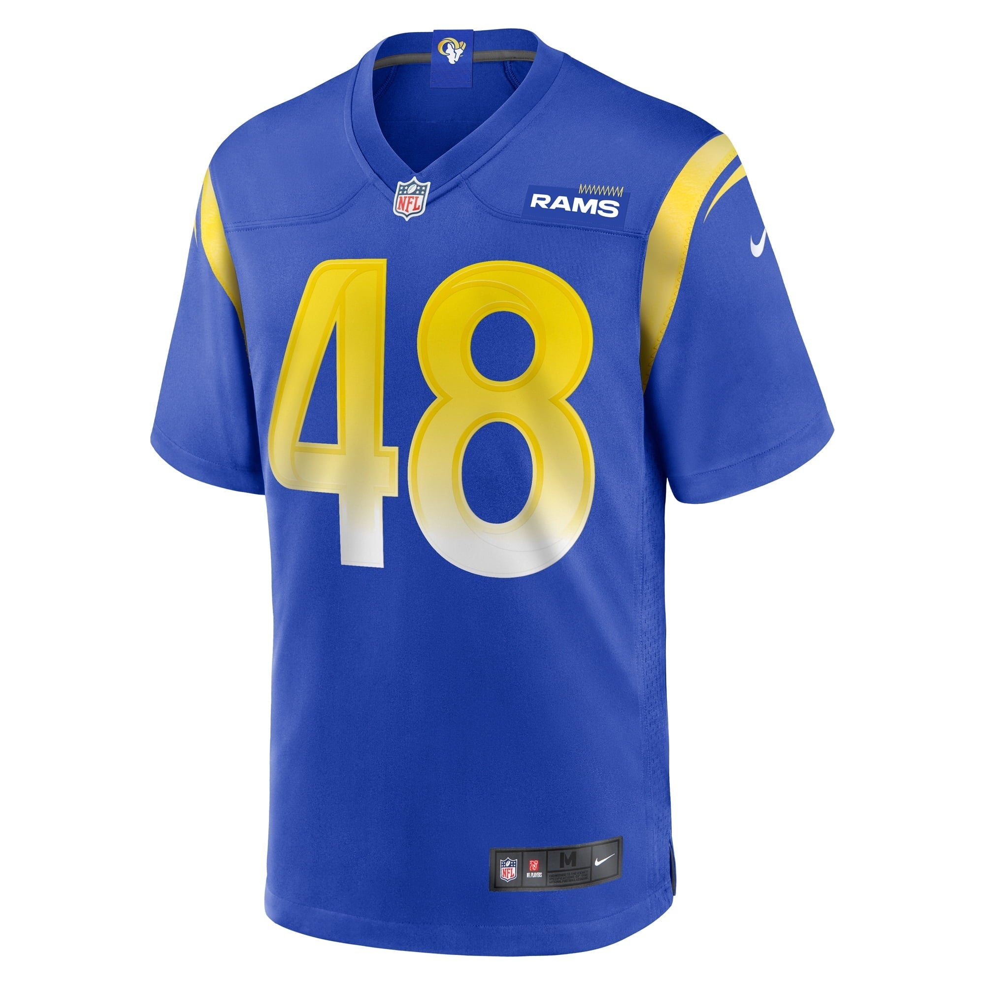 Men's Nike Jaiden Woodbey Royal Los Angeles Rams Home Game Jersey - vstockx
