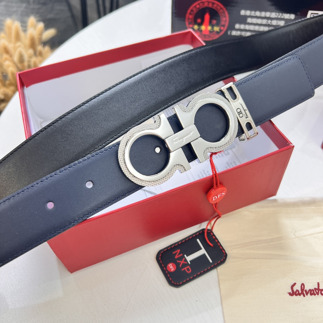 Streetwear Belt Ferragamo 320122 size:3.5cm - vstockx