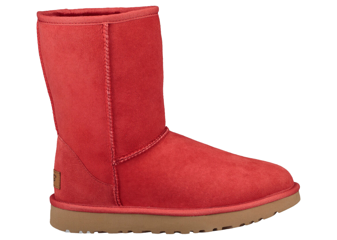 UGG Classic Short II Boot Ribbon Red (Women's) - vstockx