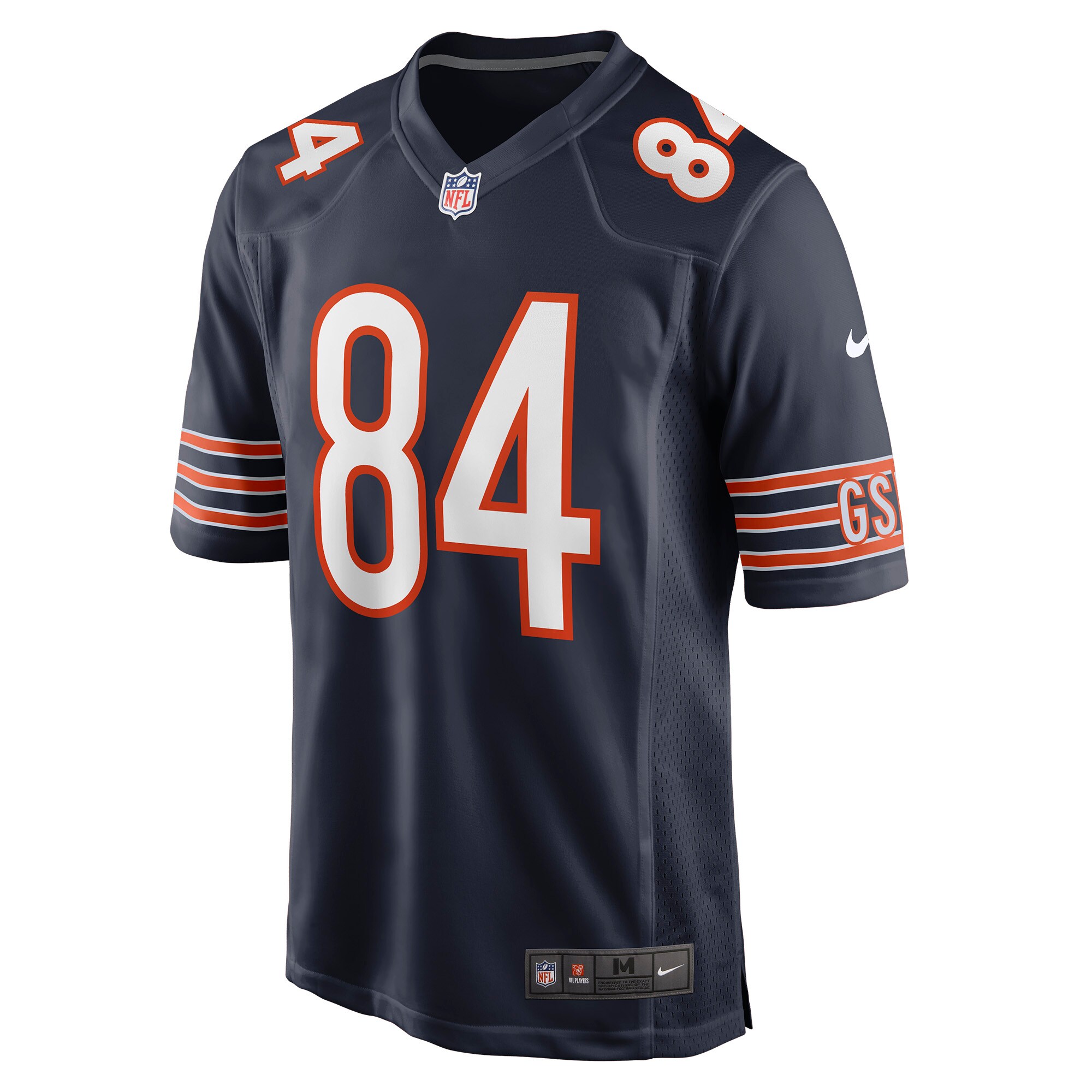Marquise Goodwin Chicago Bears Nike Game Jersey - Navy - vstockx