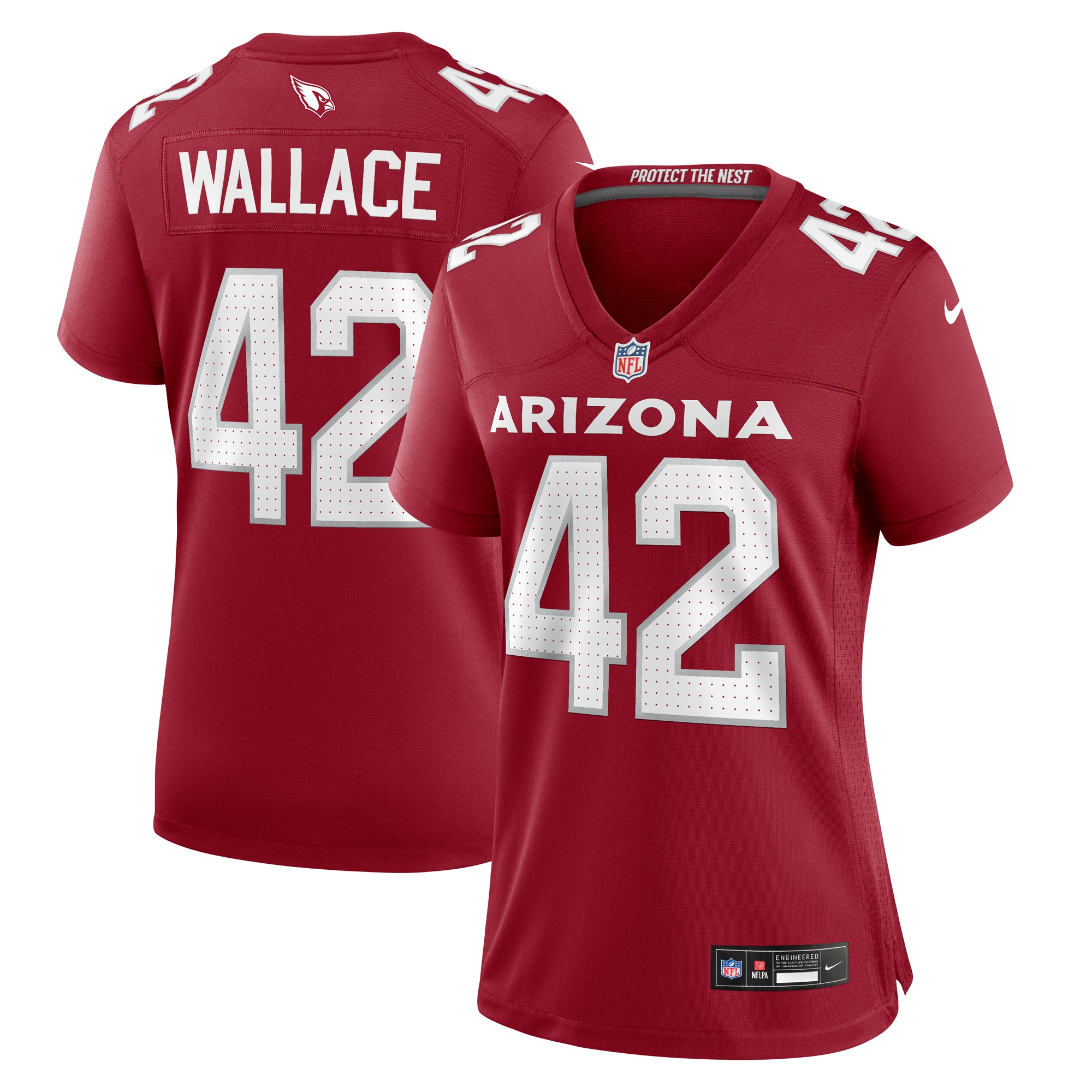 K'Von Wallace Arizona Cardinals Nike Women's Team Game Jersey - Cardinal - vstockx