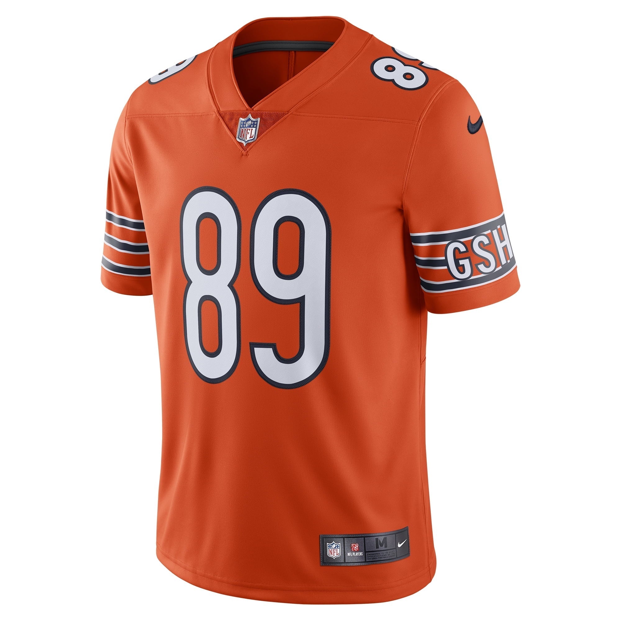 Men's Nike Mike Ditka Orange Chicago Bears Alternate Vapor Untouchable Limited Retired Player Jersey - vstockx