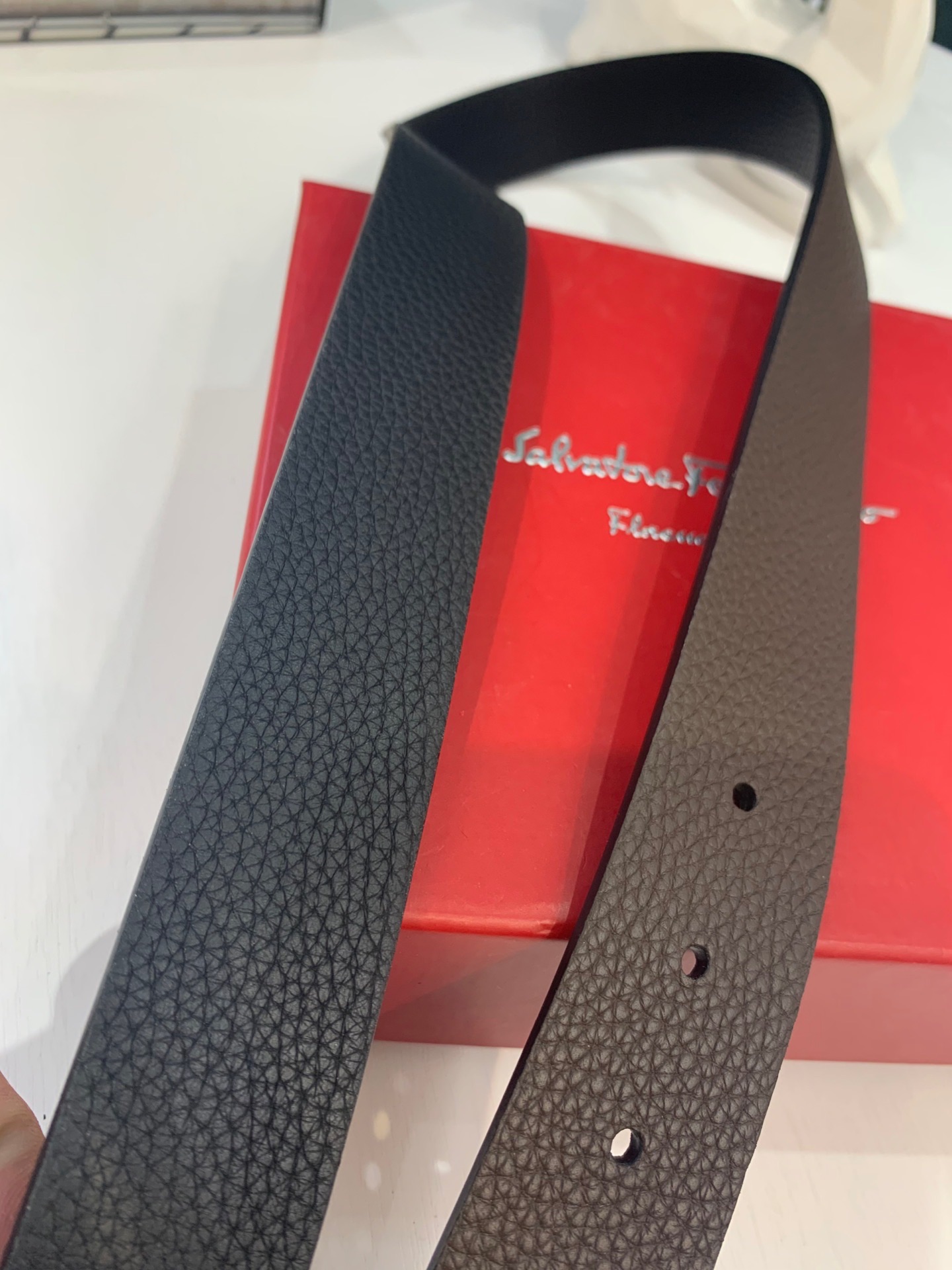 Streetwear Belt Ferragamo 319204 size:3.5cm - vstockx