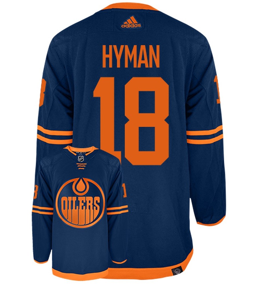 Zach Hyman Edmonton Oilers 2022 Adidas Primegreen Authentic NHL Hockey Jersey - vstockx