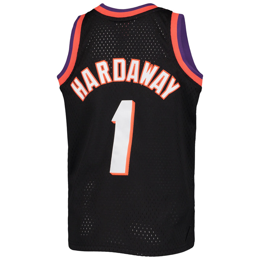 Youth Phoenix Suns Anfernee Penny Hardaway Mitchell & Ness Black Hardwood Classics Swingman Jersey - vstockx