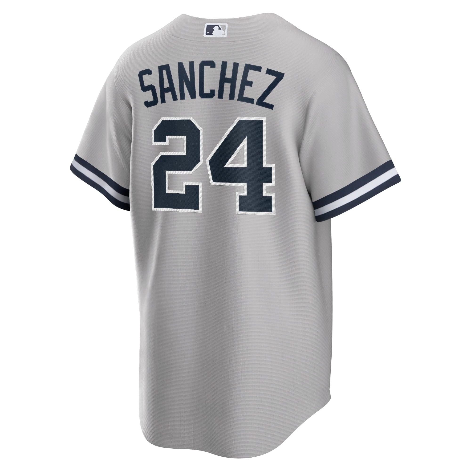 Men's Nike Gary Sanchez Gray New York Yankees Road Replica Player Name Jersey - vstockx