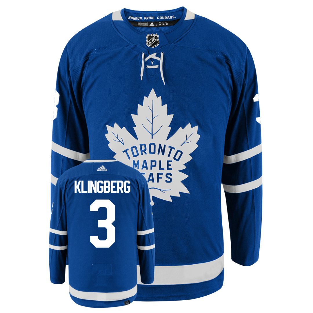 John Klingberg Toronto Maple Leafs Adidas Primegreen Authentic NHL Hockey Jersey - vstockx