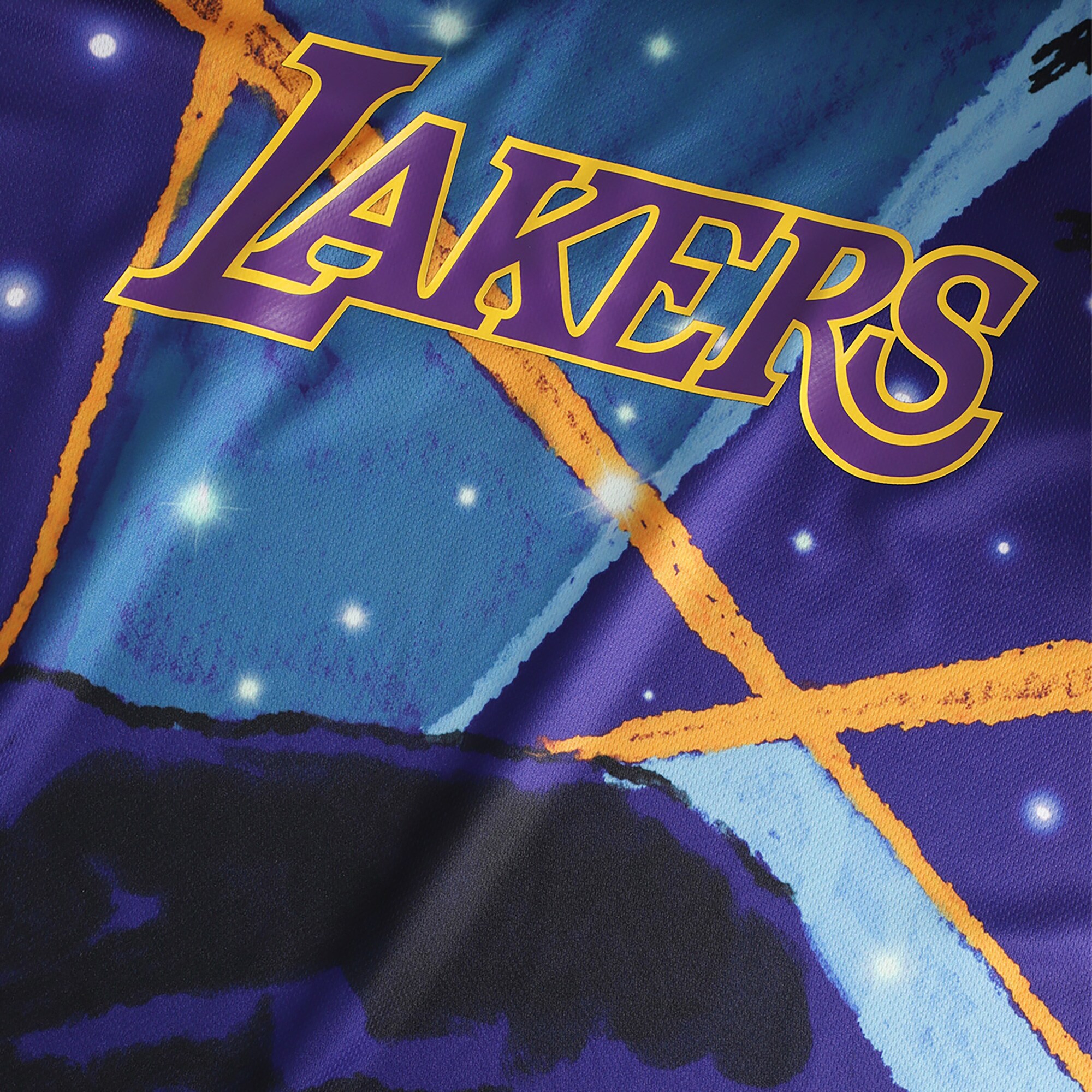 Los Angeles Lakers NBA & KidSuper Studios by Fanatics Unisex Hometown Jersey - Purple - vstockx