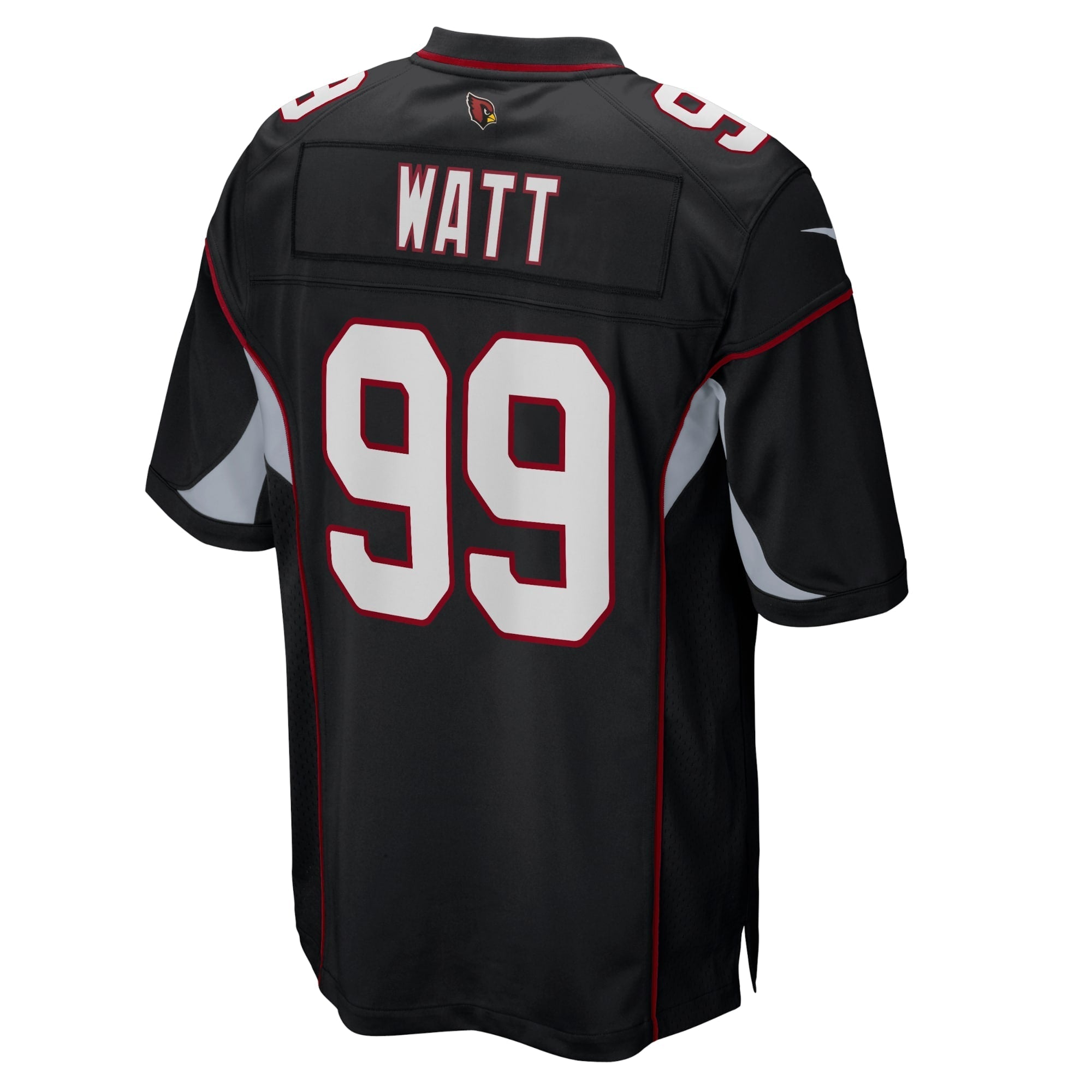 Men's Nike J.J. Watt Black Arizona Cardinals Alternate Game Jersey - vstockx