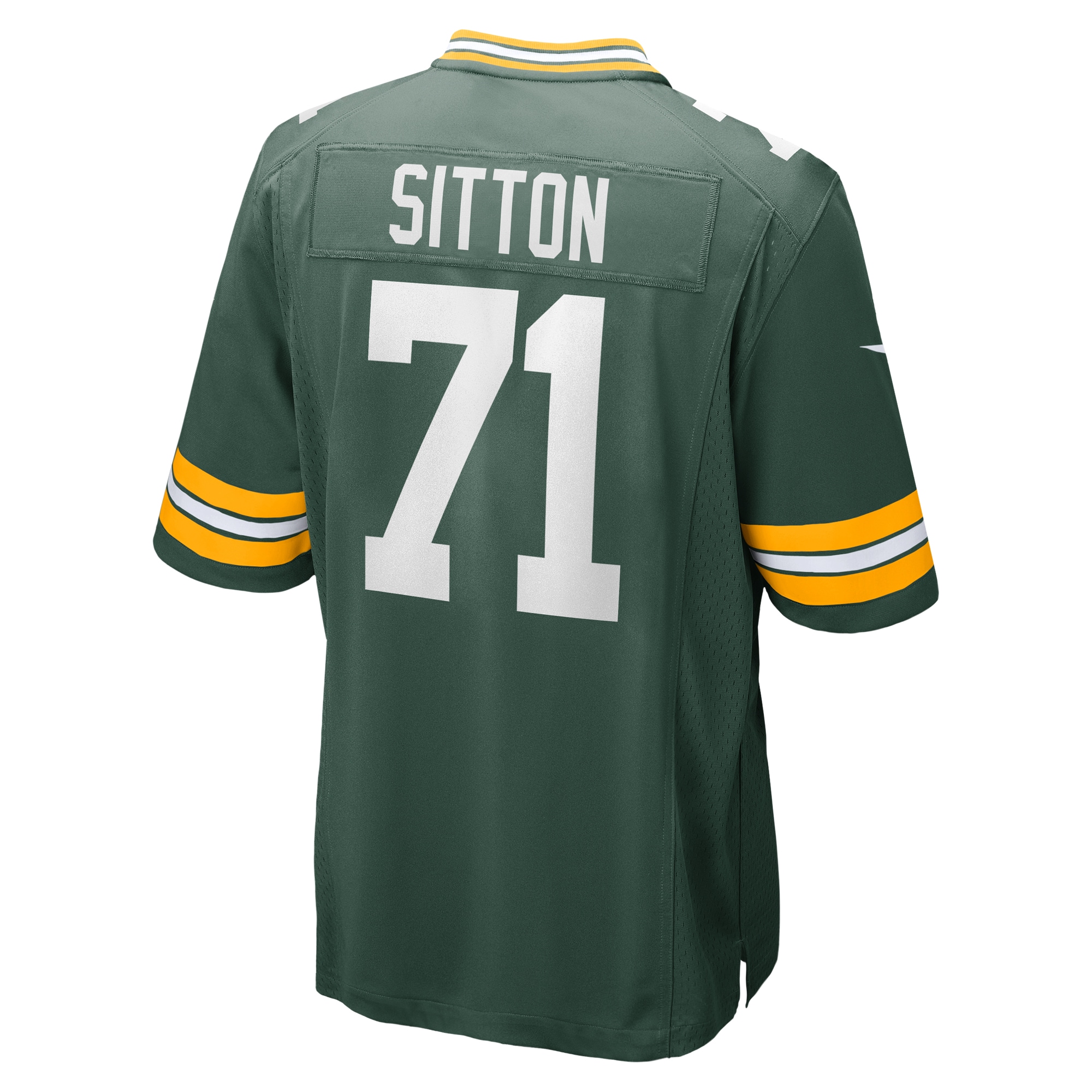 Josh Sitton Green Bay Packers Nike Retired Game Jersey - Green - vstockx