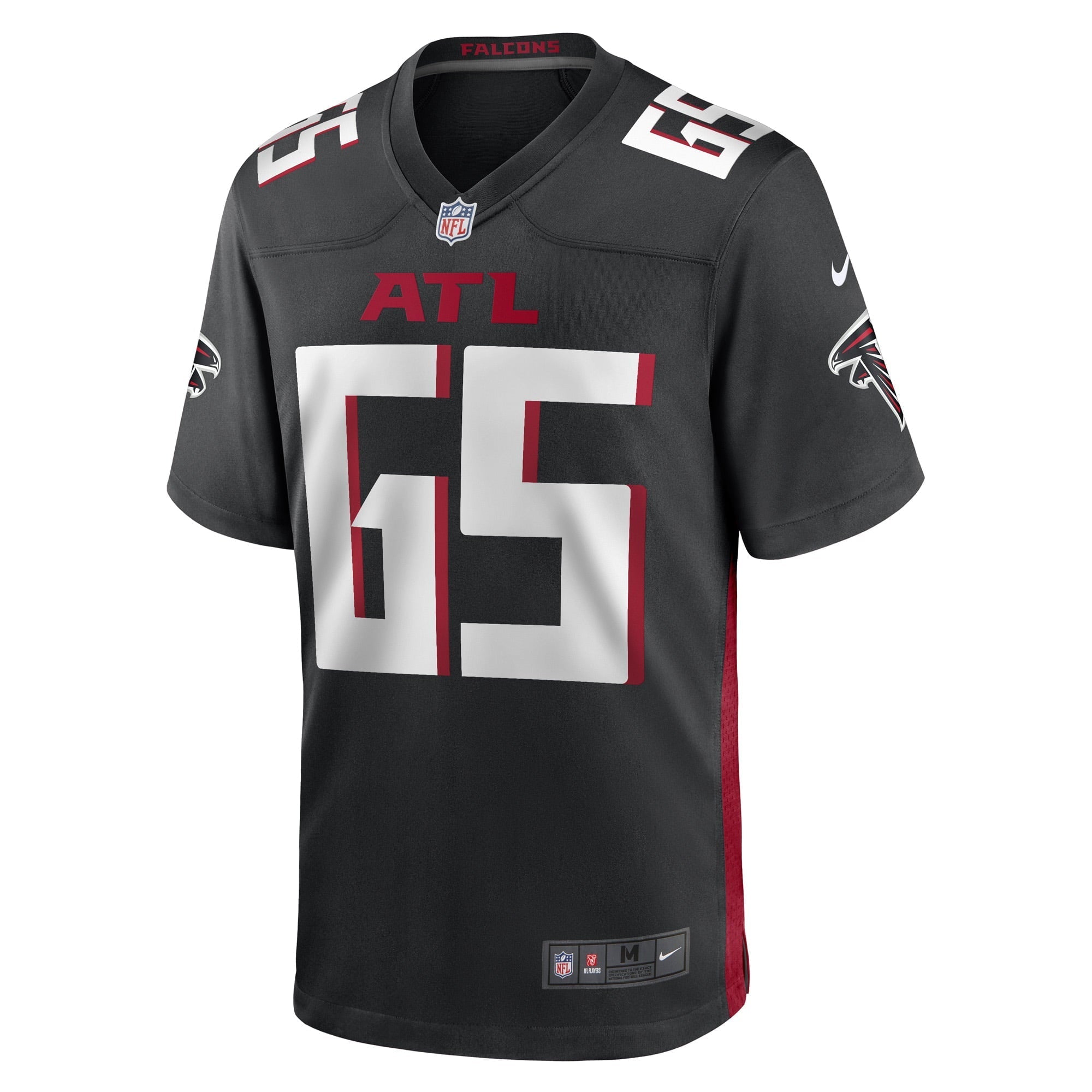 Men's Nike Abdullah Anderson Black Atlanta Falcons Game Player Jersey - vstockx