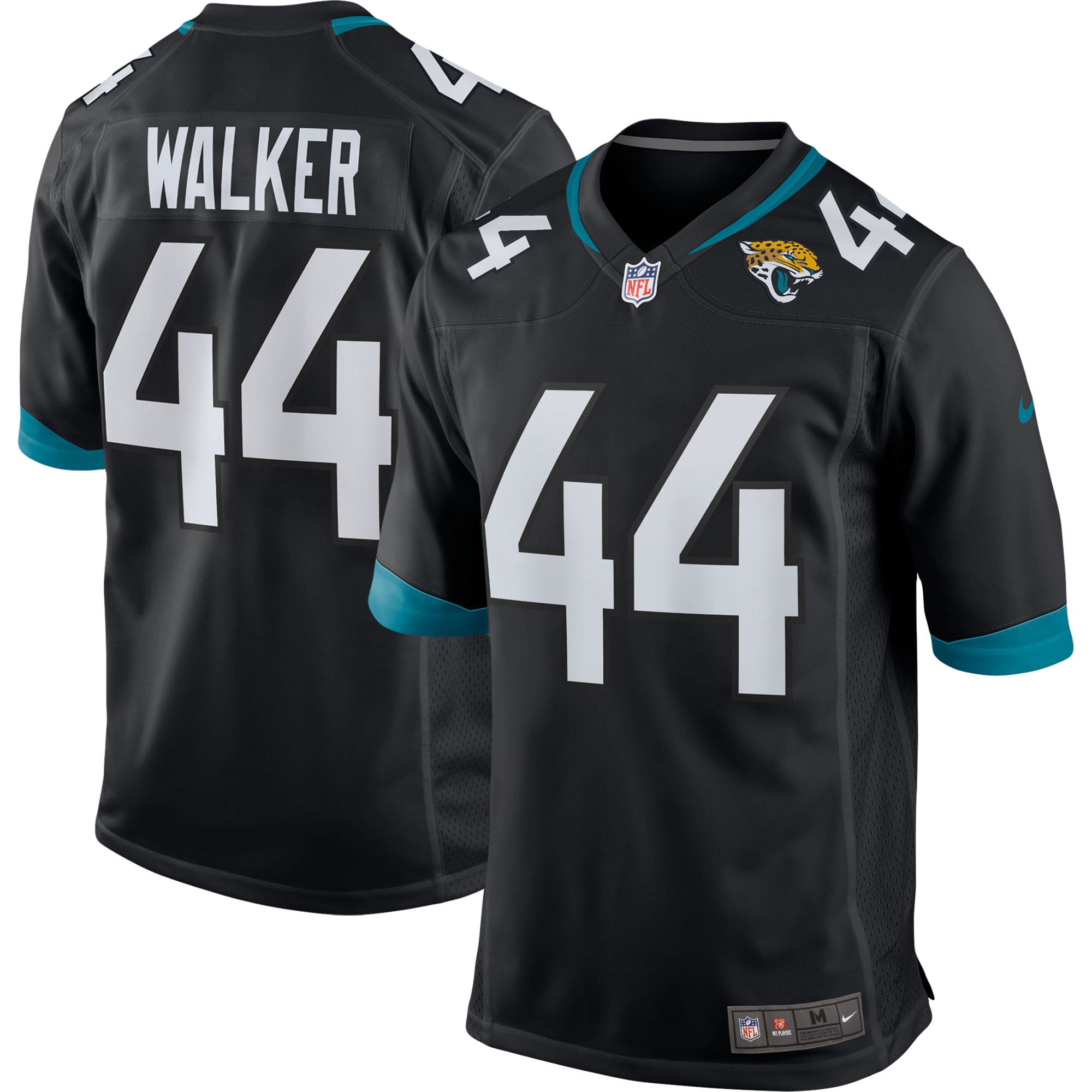 Travon Walker Jacksonville Jaguars Nike Player Game Jersey - Black - vstockx