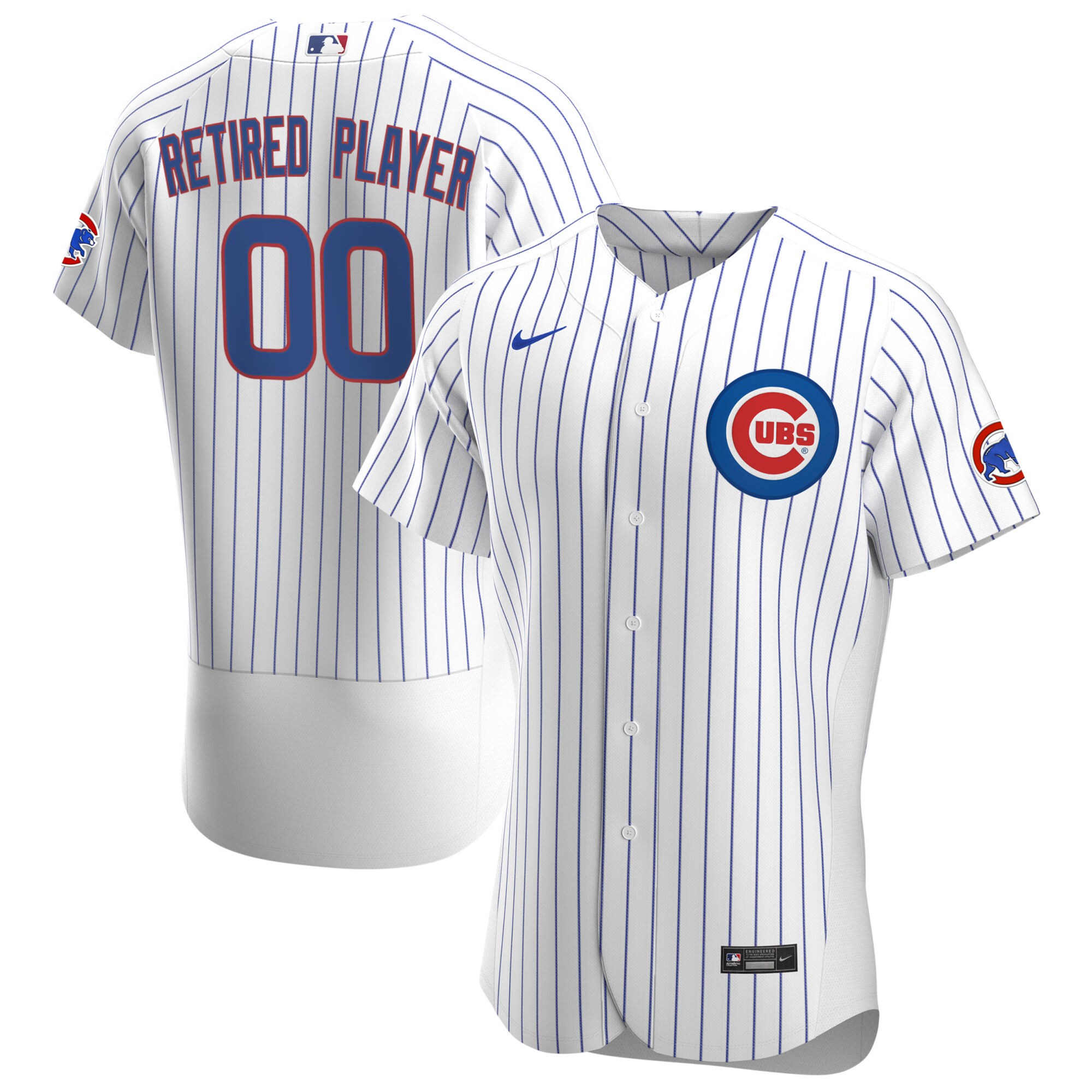 Chicago Cubs Nike Home Pick-A-Player Retired Roster Authentic Jersey - White - vstockx