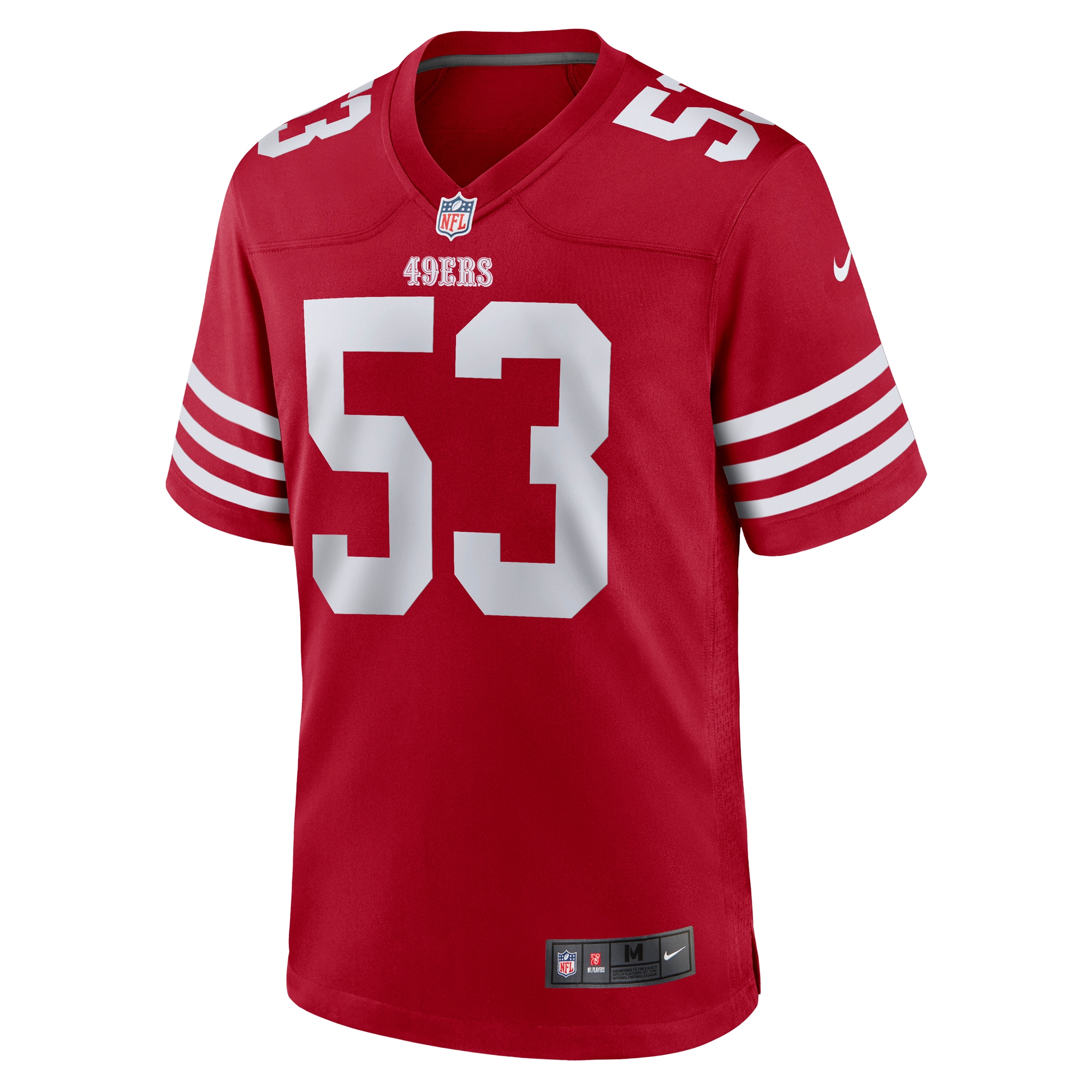 Dee Winters San Francisco 49ers Nike Team Game Jersey - Scarlet - vstockx