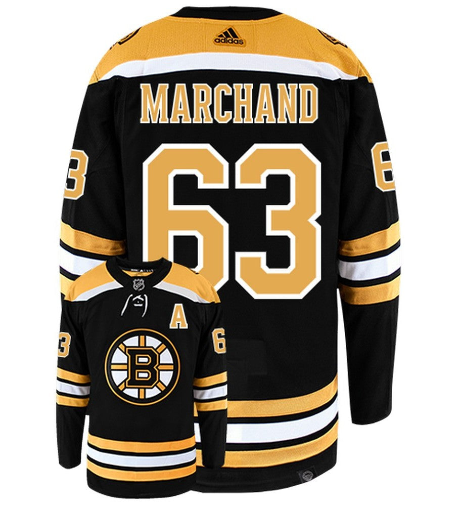 Brad Marchand Boston Bruins Adidas Primegreen Authentic NHL Hockey Jersey - vstockx