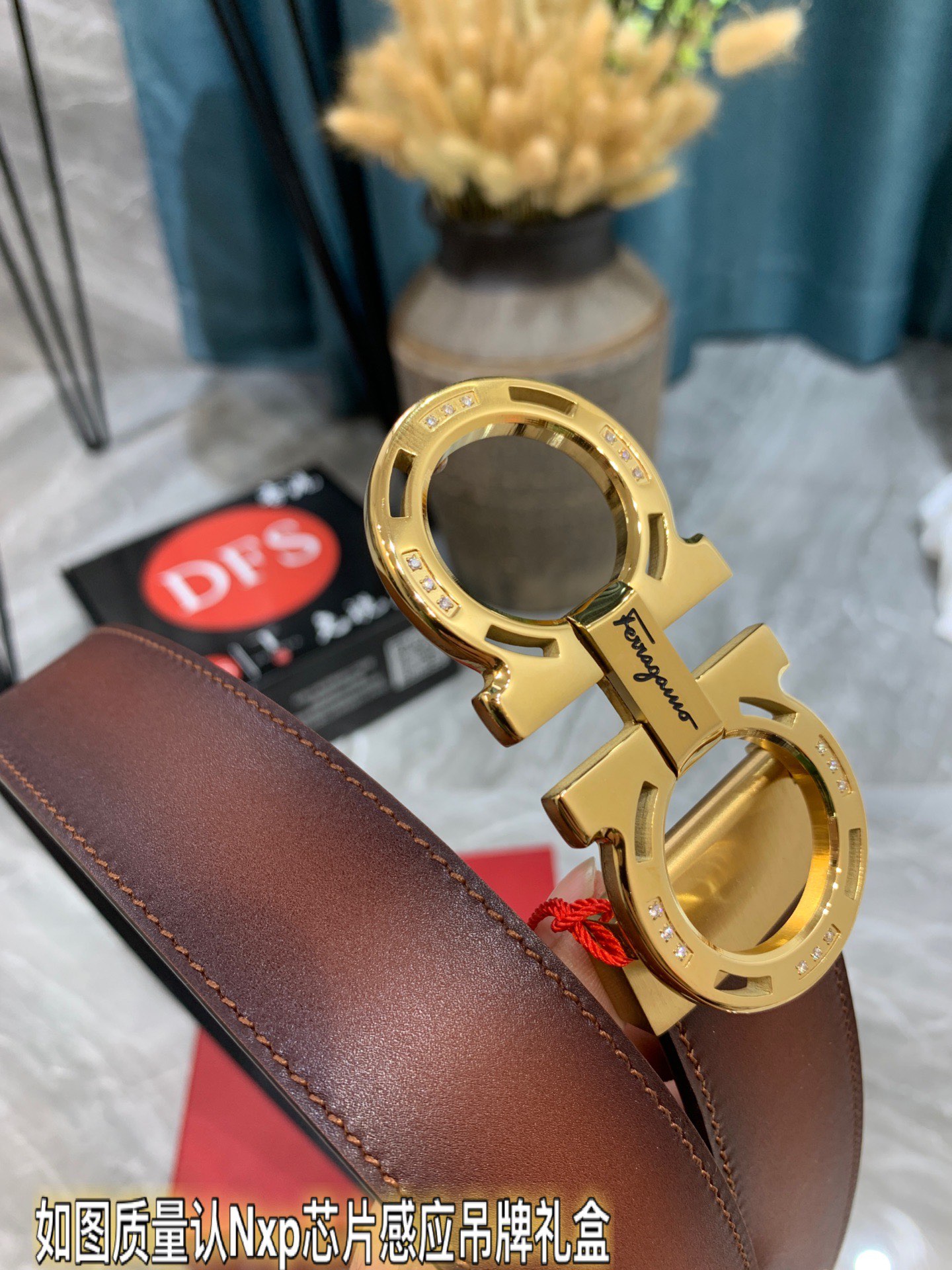 Streetwear Belt Ferragamo 319778 size:3.5cm - vstockx