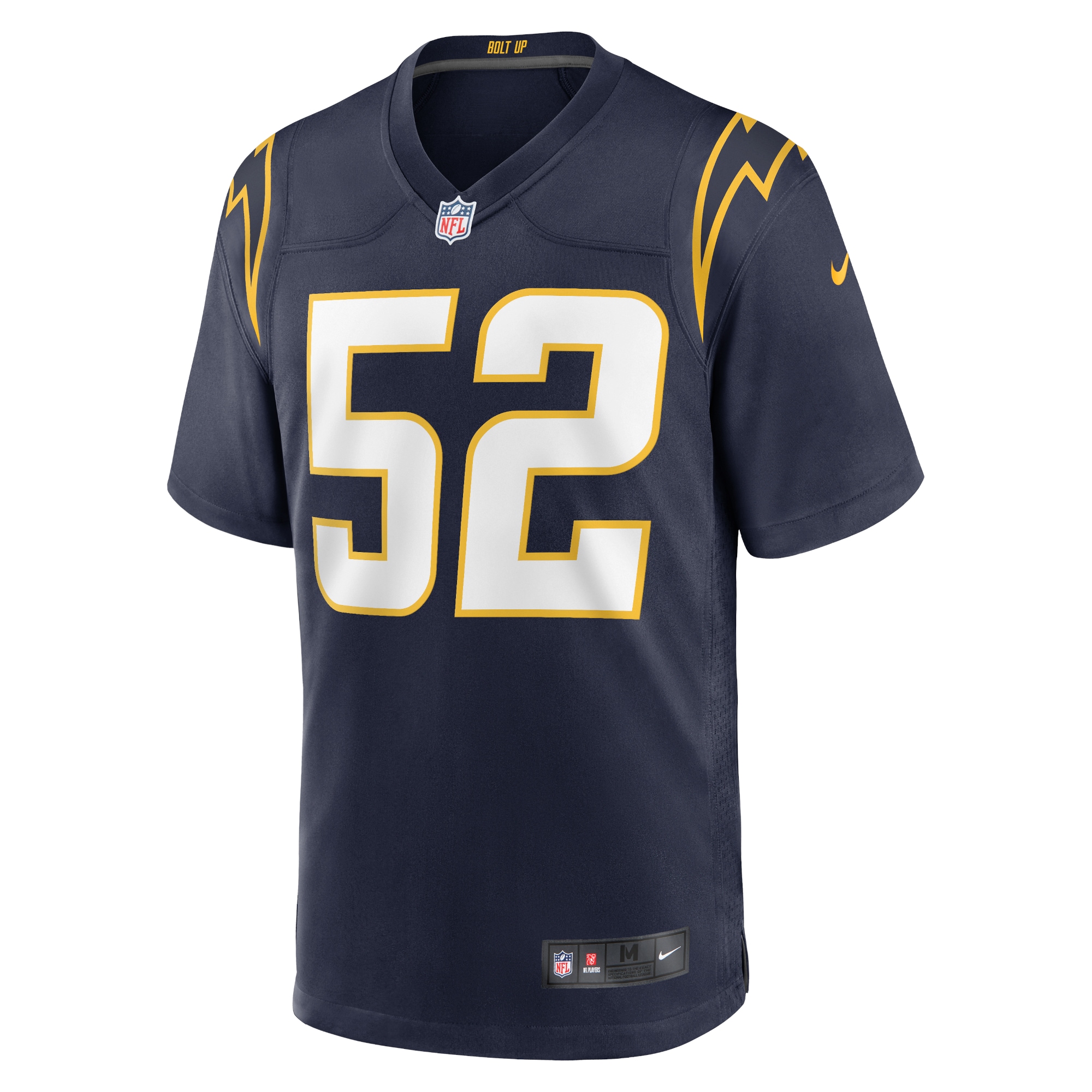 Khalil Mack Los Angeles Chargers Nike Alternate Game Jersey - Navy - vstockx
