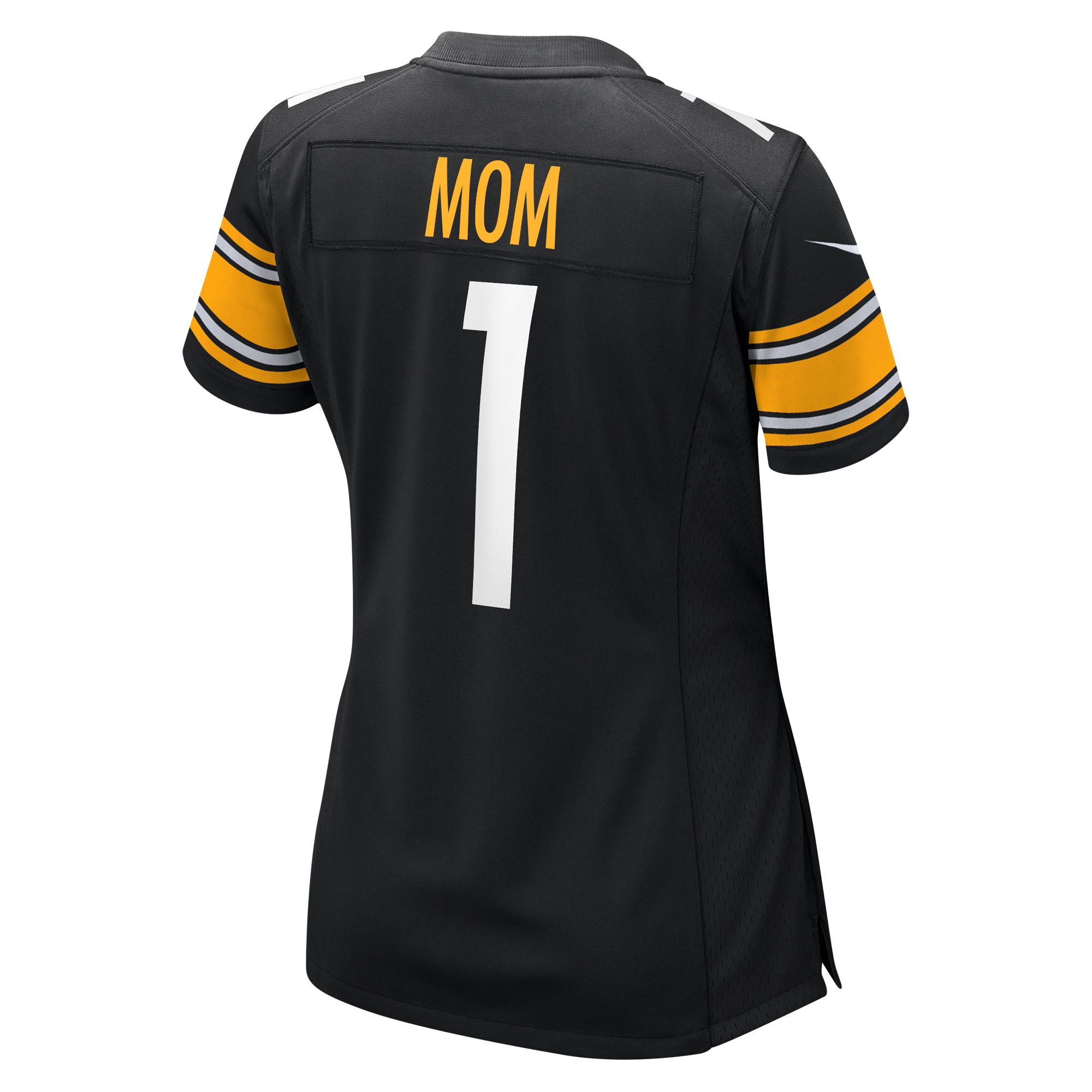 Number 1 Mom Pittsburgh Steelers Nike Women's Game Jersey - Black - vstockx