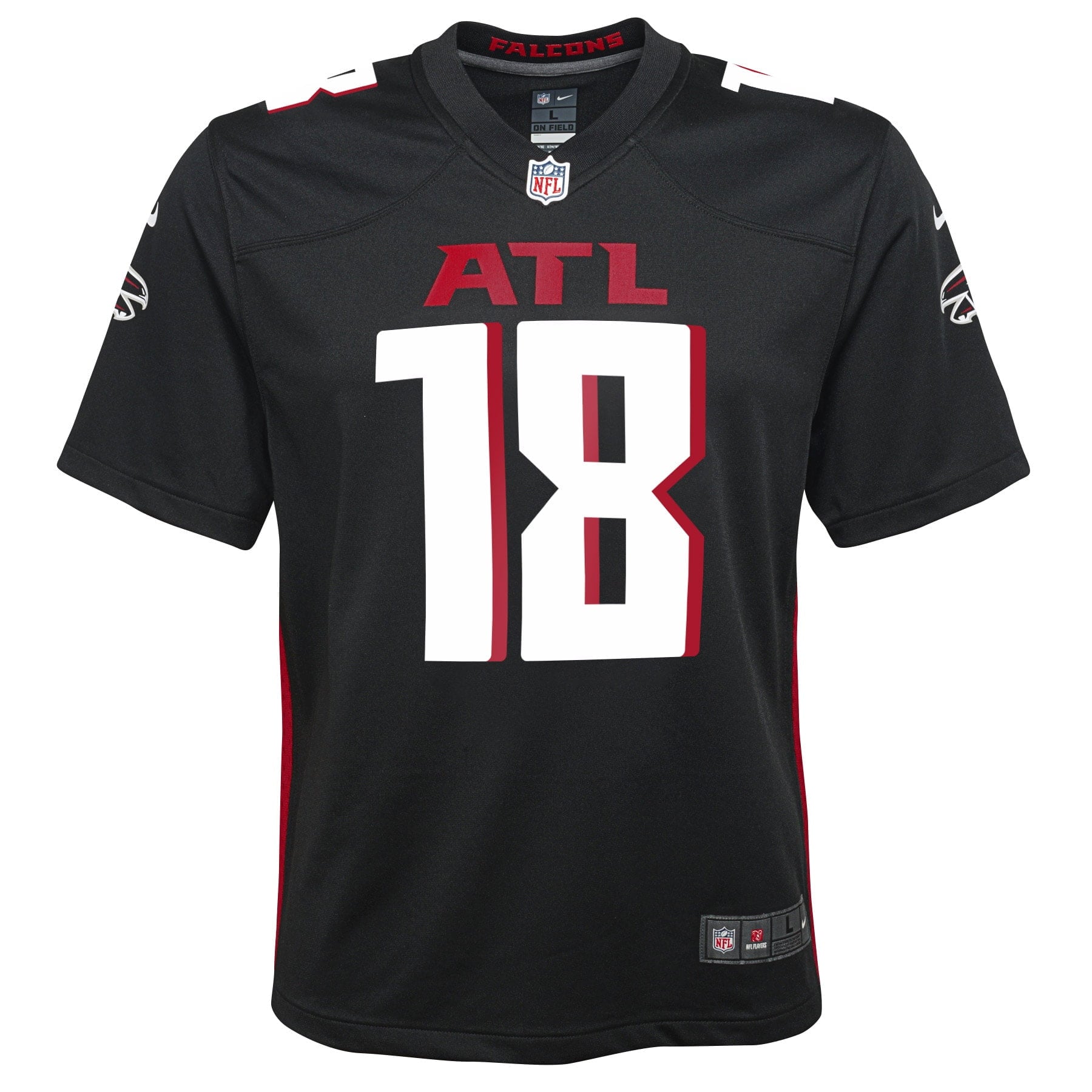 Youth Nike Calvin Ridley Black Atlanta Falcons Player Game Jersey - vstockx