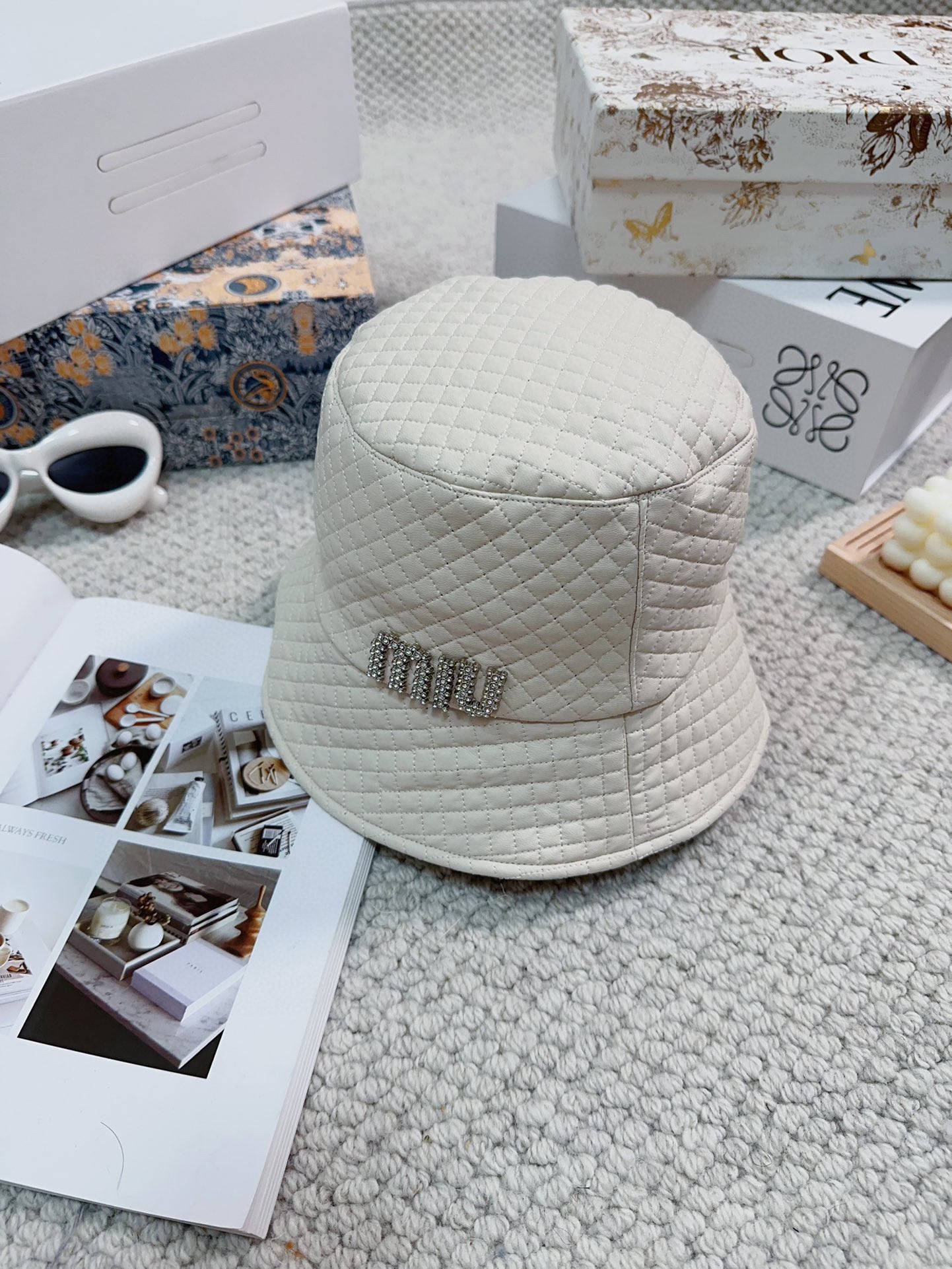 Streetwear Hat Miu 329358 - vstockx