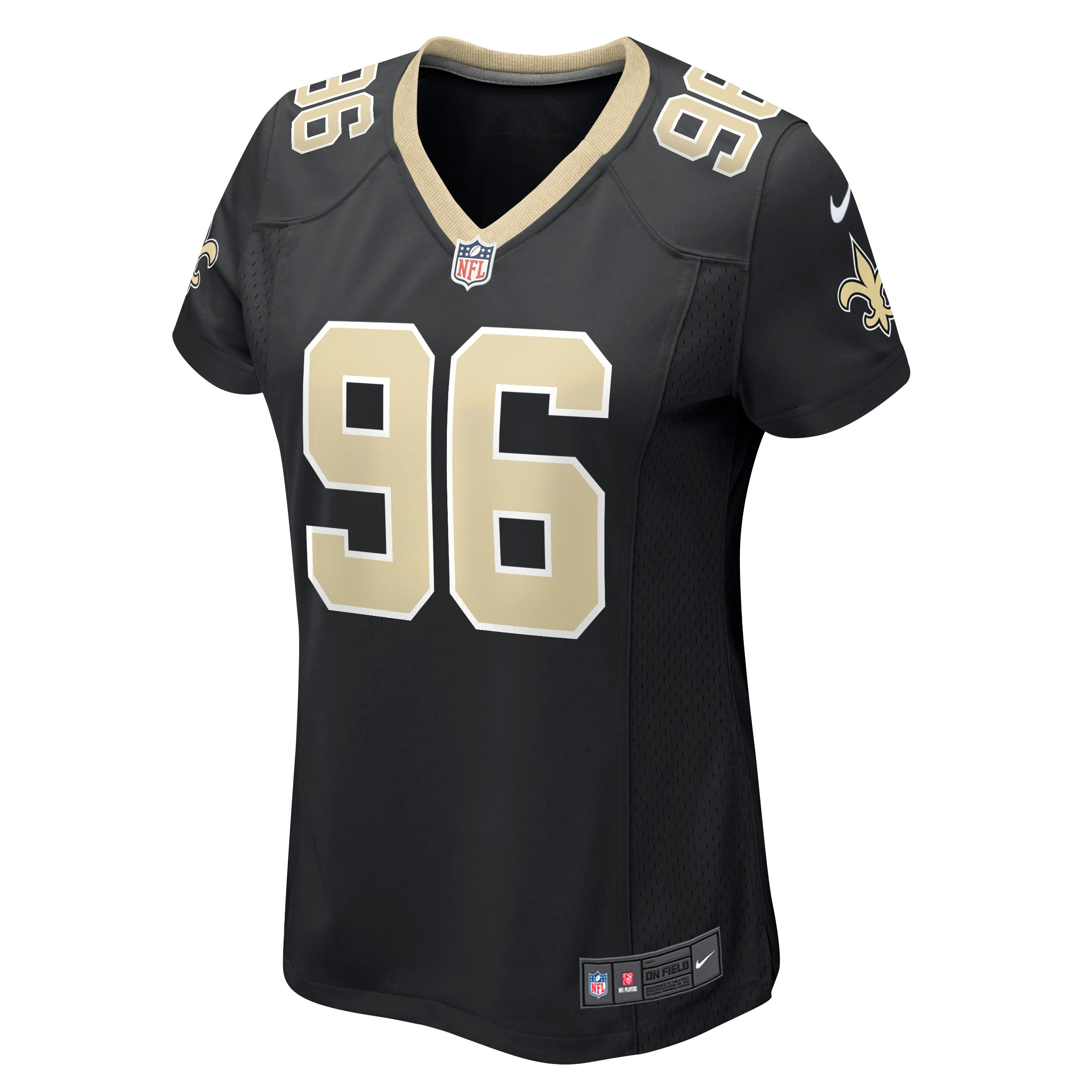 Carl Granderson New Orleans Saints Nike Women's Game Jersey - Black - vstockx