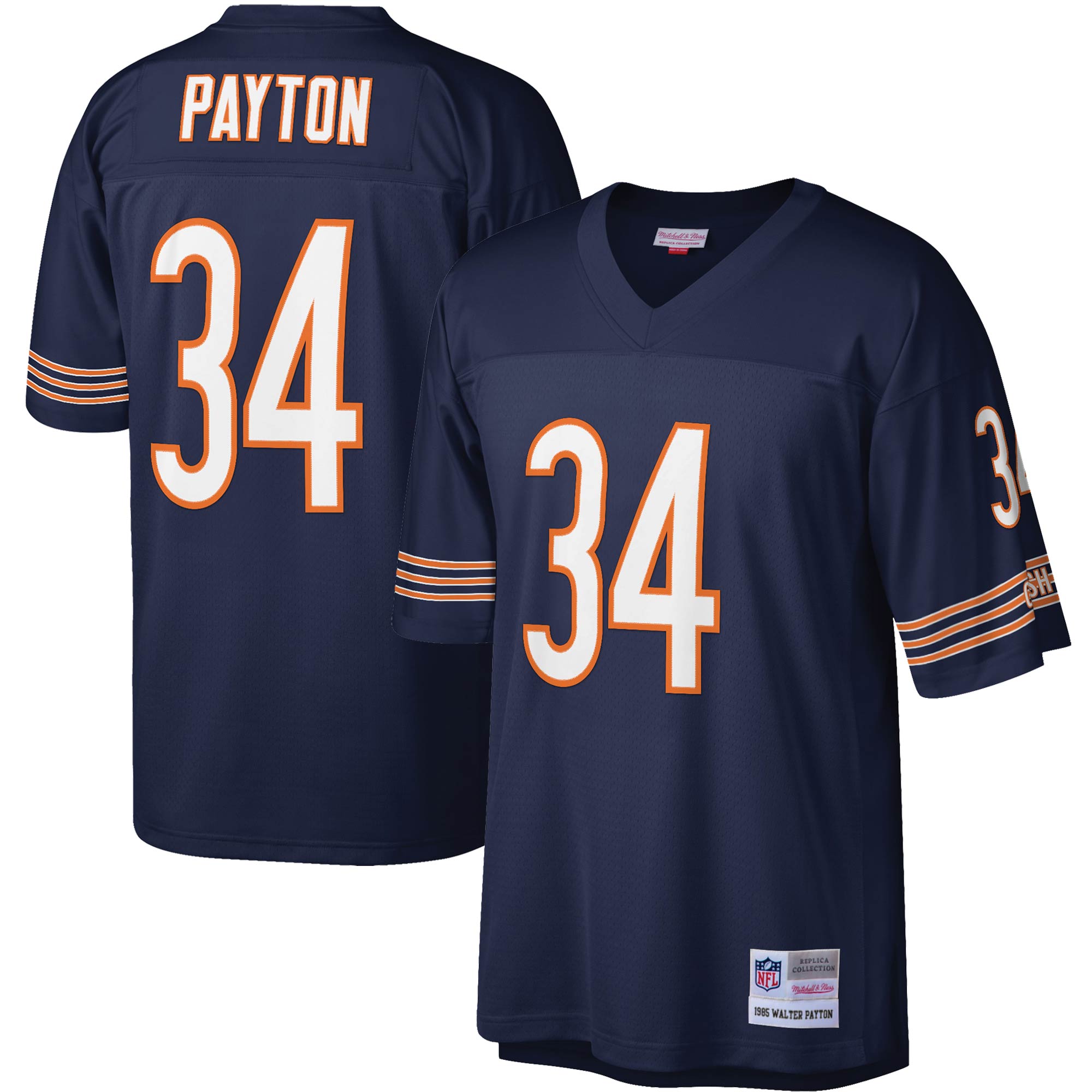 Walter Payton Chicago Bears Mitchell & Ness Legacy Replica Jersey - Navy - vstockx