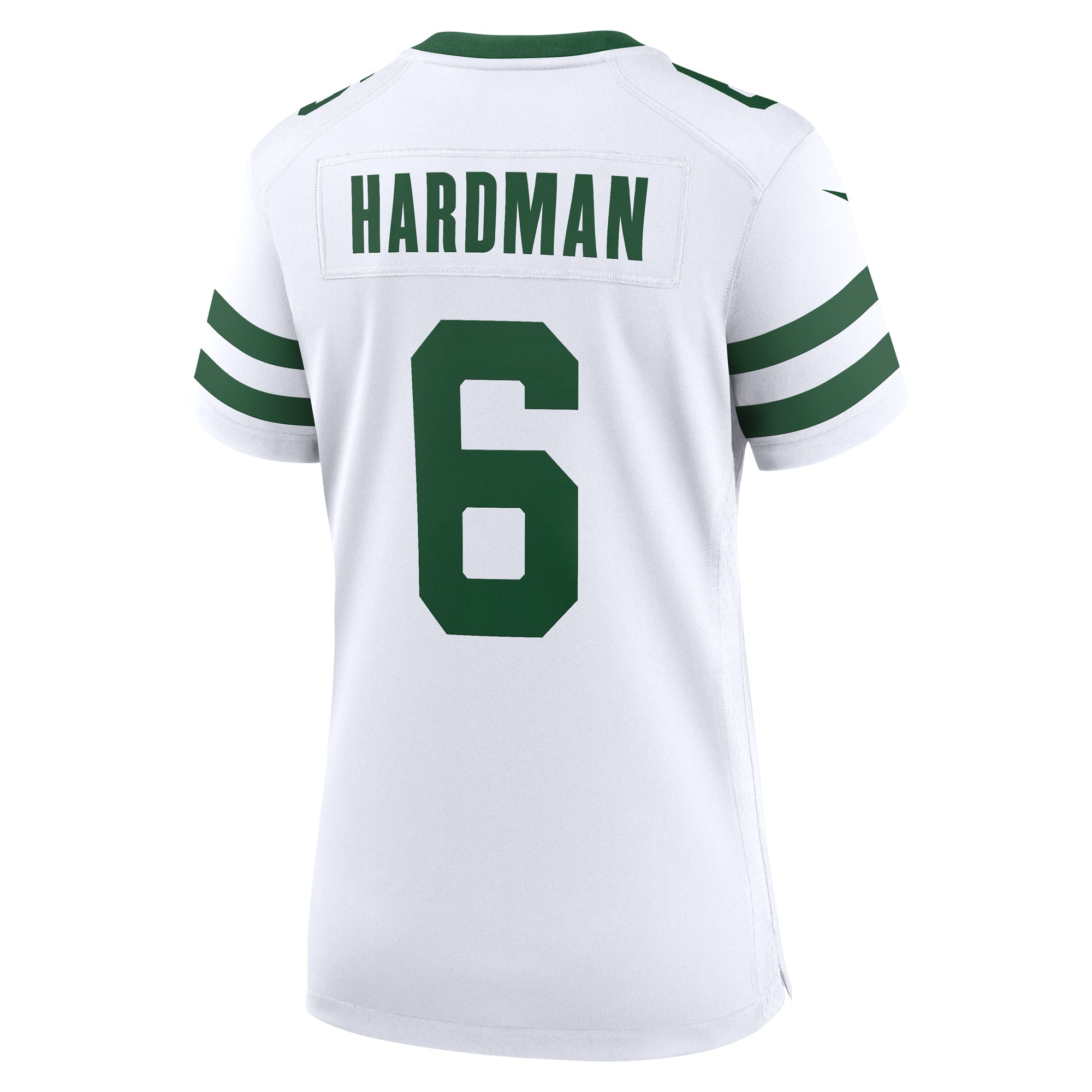 Women's Nike Mecole Hardman White New York Jets Legacy Player Game Jersey - vstockx
