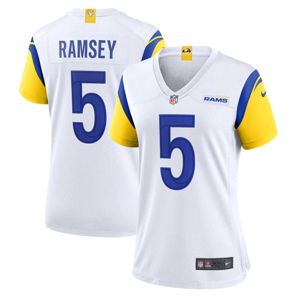Women's Los Angeles Rams Jalen Ramsey Game Jersey- White - vstockx