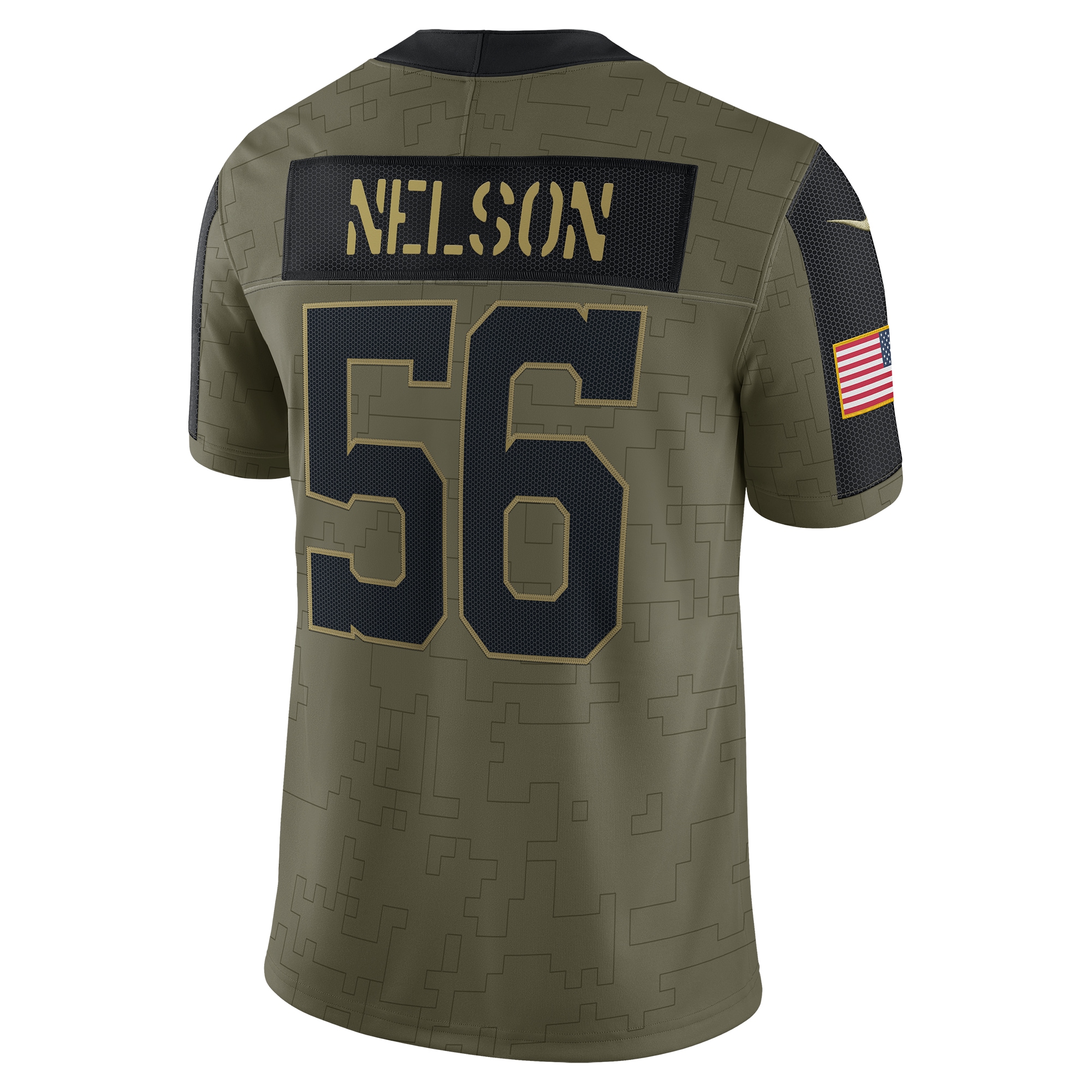 Quenton Nelson Indianapolis Colts Nike 2021 Salute To Service Limited Player Jersey - Olive - vstockx