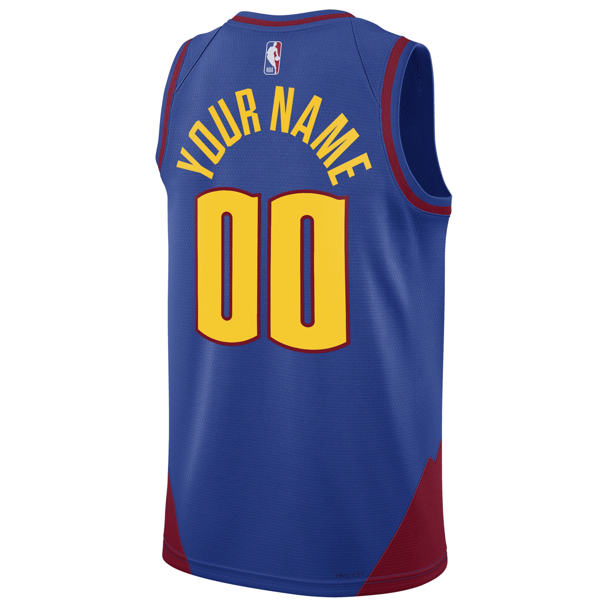 Denver Nuggets Jordans Brand Unisex 2022/23 Swingman Custom Jersey - Statement Edition - Blue - vstockx