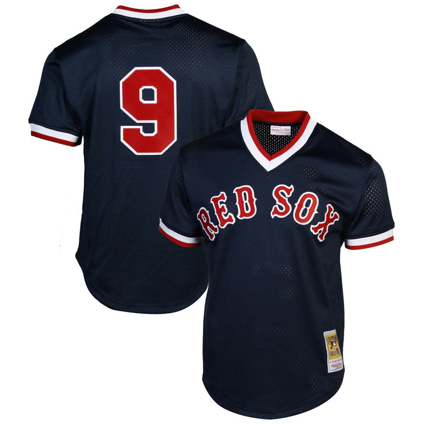 Men's Ted Williams Boston Red Sox Authentic Batting Practice Jersey By Mitchell And Ness - vstockx