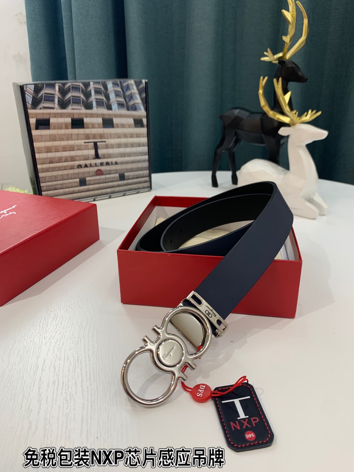 Streetwear Belt Ferragamo 319195 size:3.5cm - vstockx