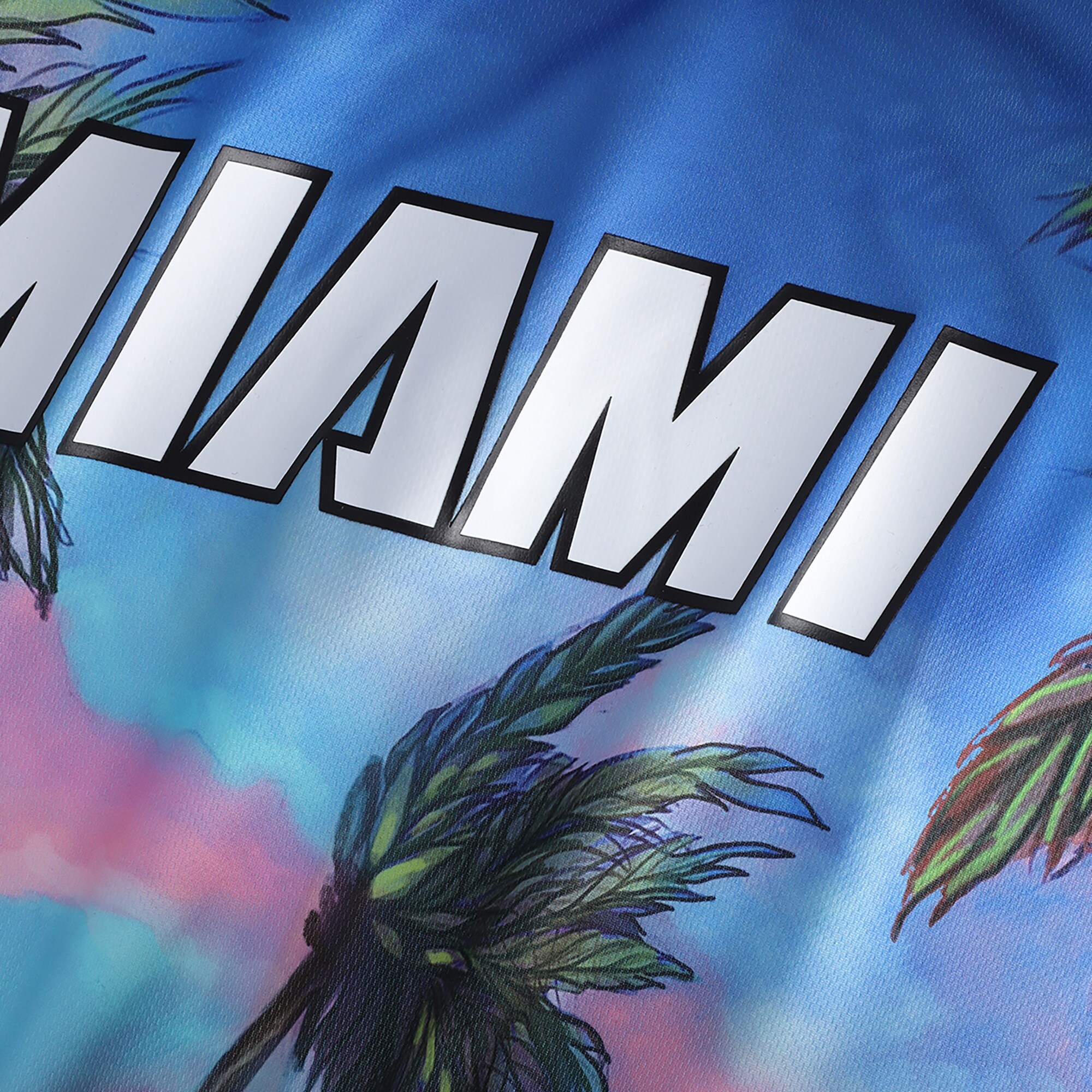 Miami Heat NBA & KidSuper Studios by Fanatics Unisex Hometown Jersey - Blue - vstockx