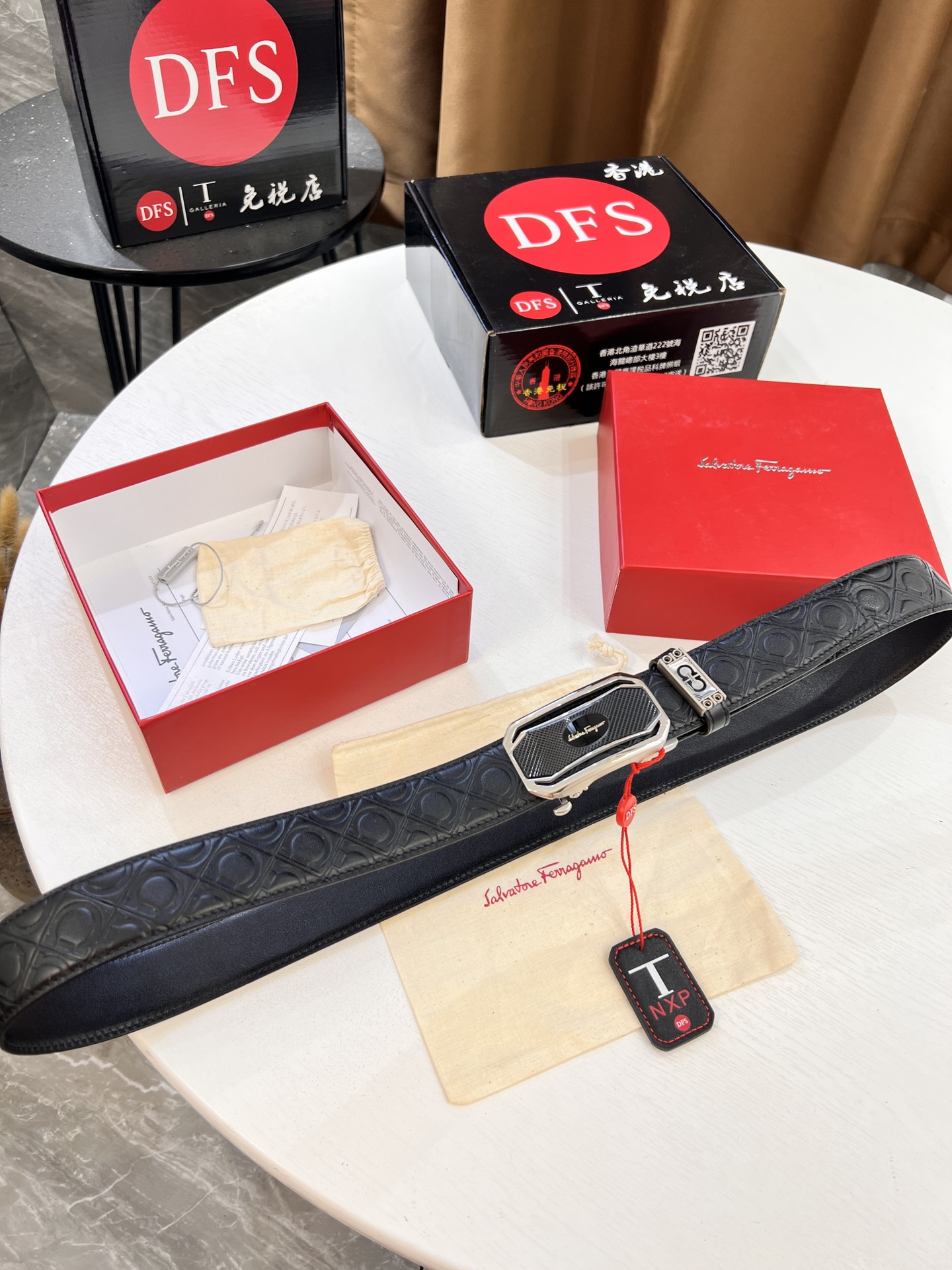 Streetwear Belt Ferragamo 320345 size:3.5cm - vstockx