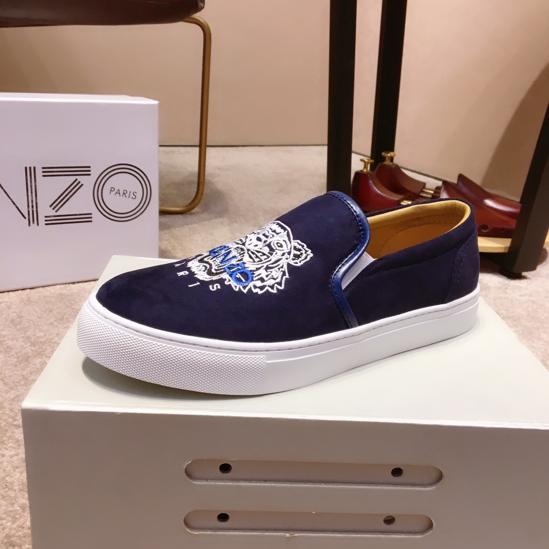 Kenzo K-SKATE Tiger canvas slip-on sneakers 12 - vstockx