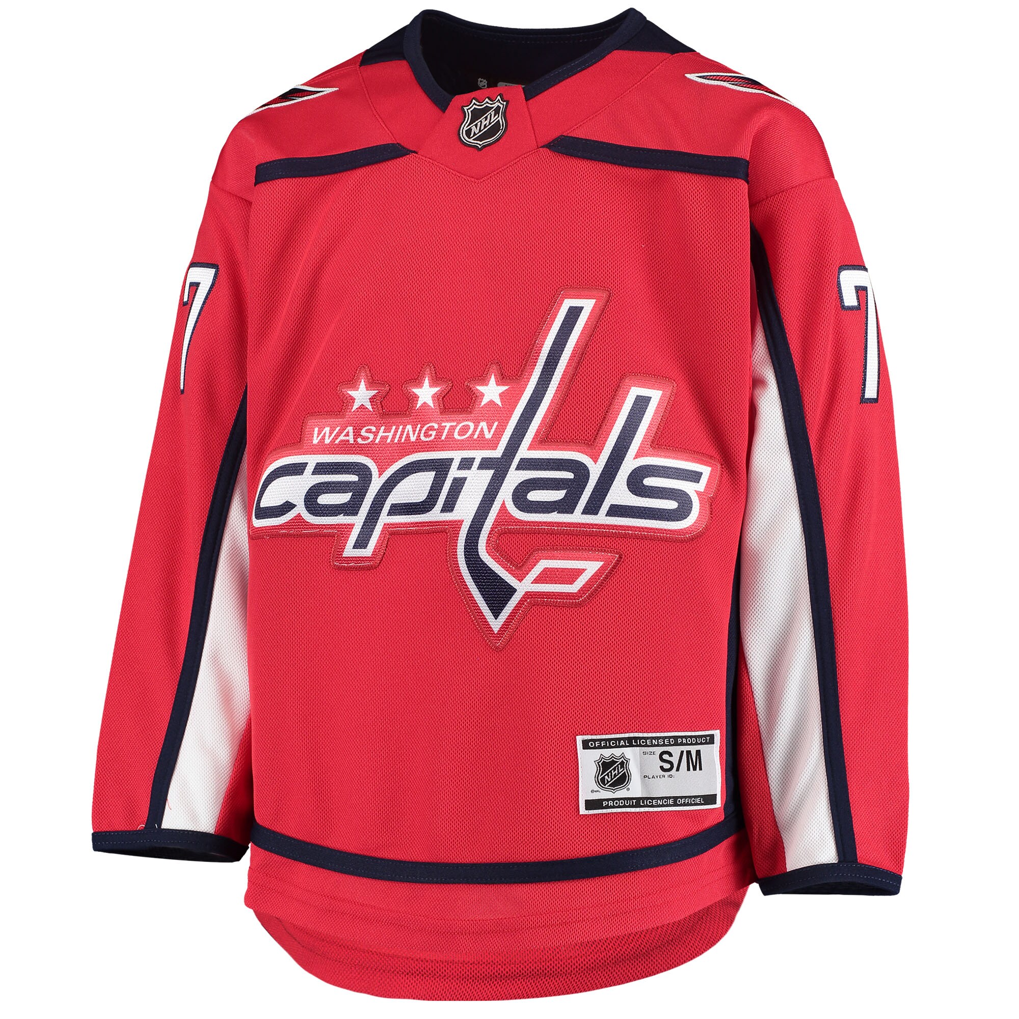 TJ Oshie Washington Capitals Youth Home Premier Player Jersey - Red - vstockx