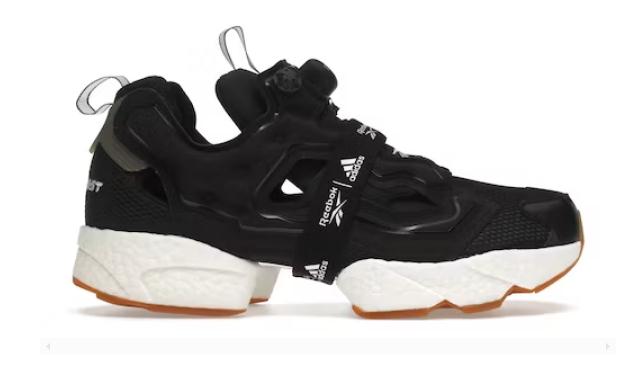 Reebok Instapump Fury Boost Black White Gum - vstockx