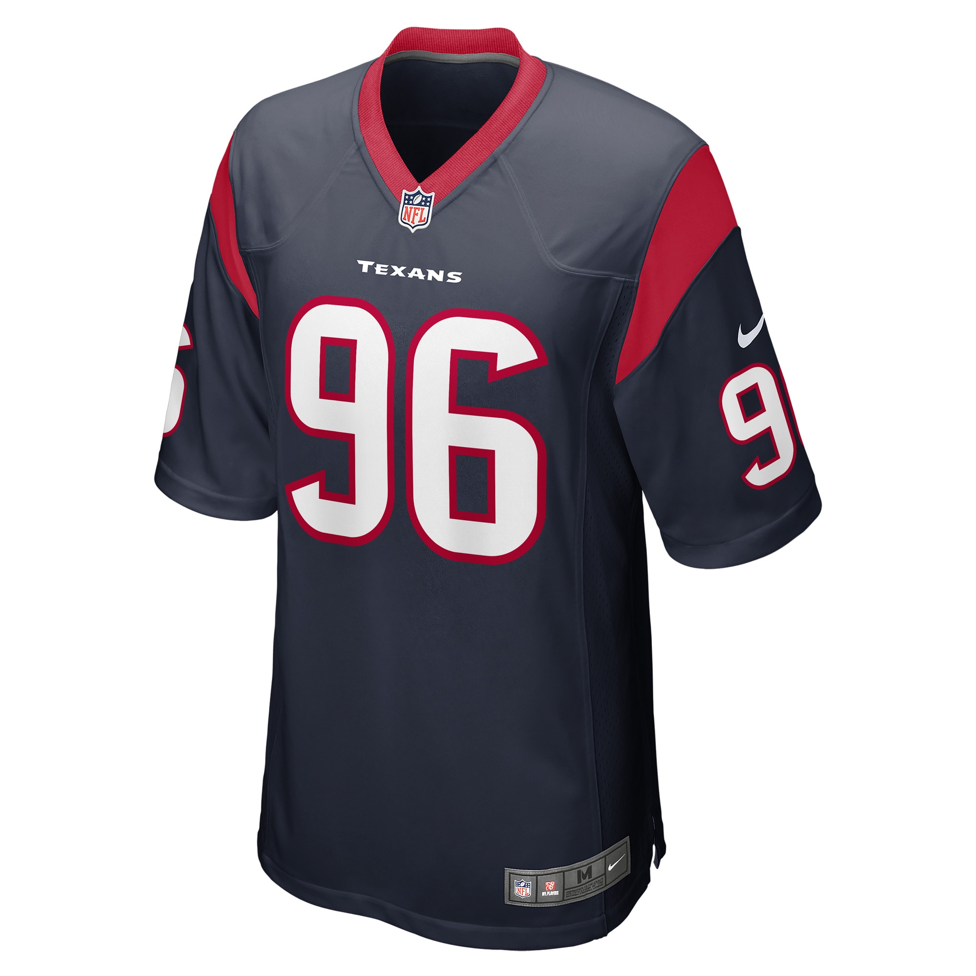 Maliek Collins Houston Texans Nike Game Player Jersey - Navy - vstockx