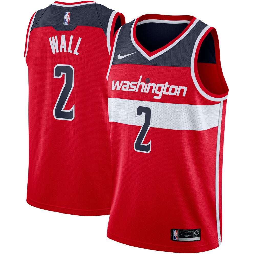 Youth Washington Wizards John Wall Icon Edition Jersey - Red - vstockx