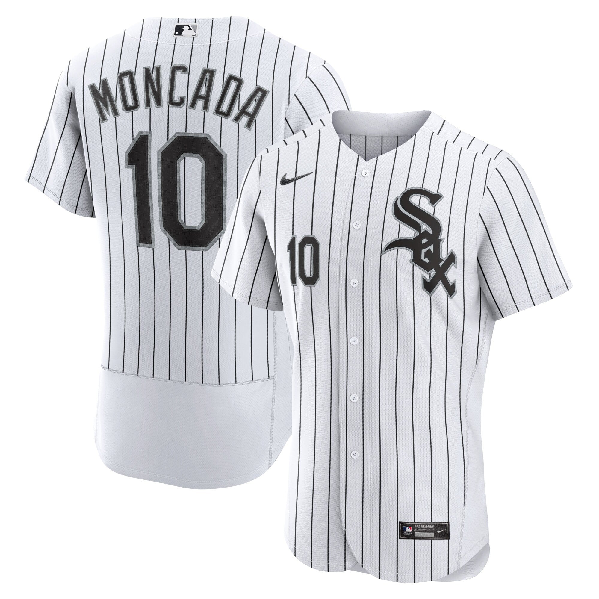 Men's Nike Yoan Moncada White Chicago White Sox Home Authentic Player Jersey - vstockx