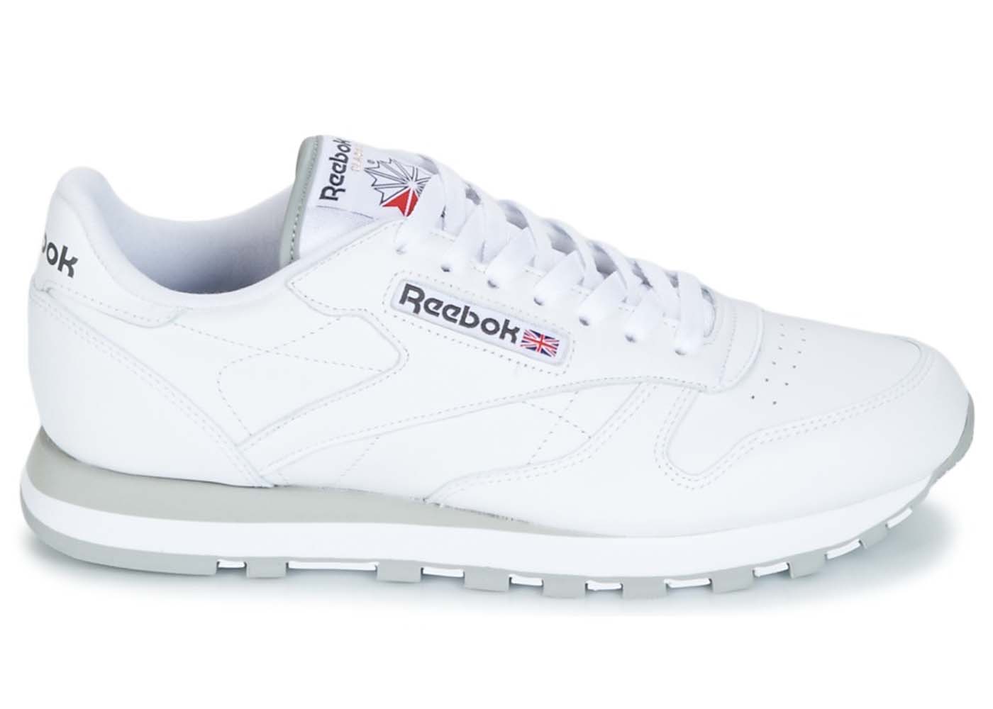 Reebok Classic Leather White Grey - vstockx