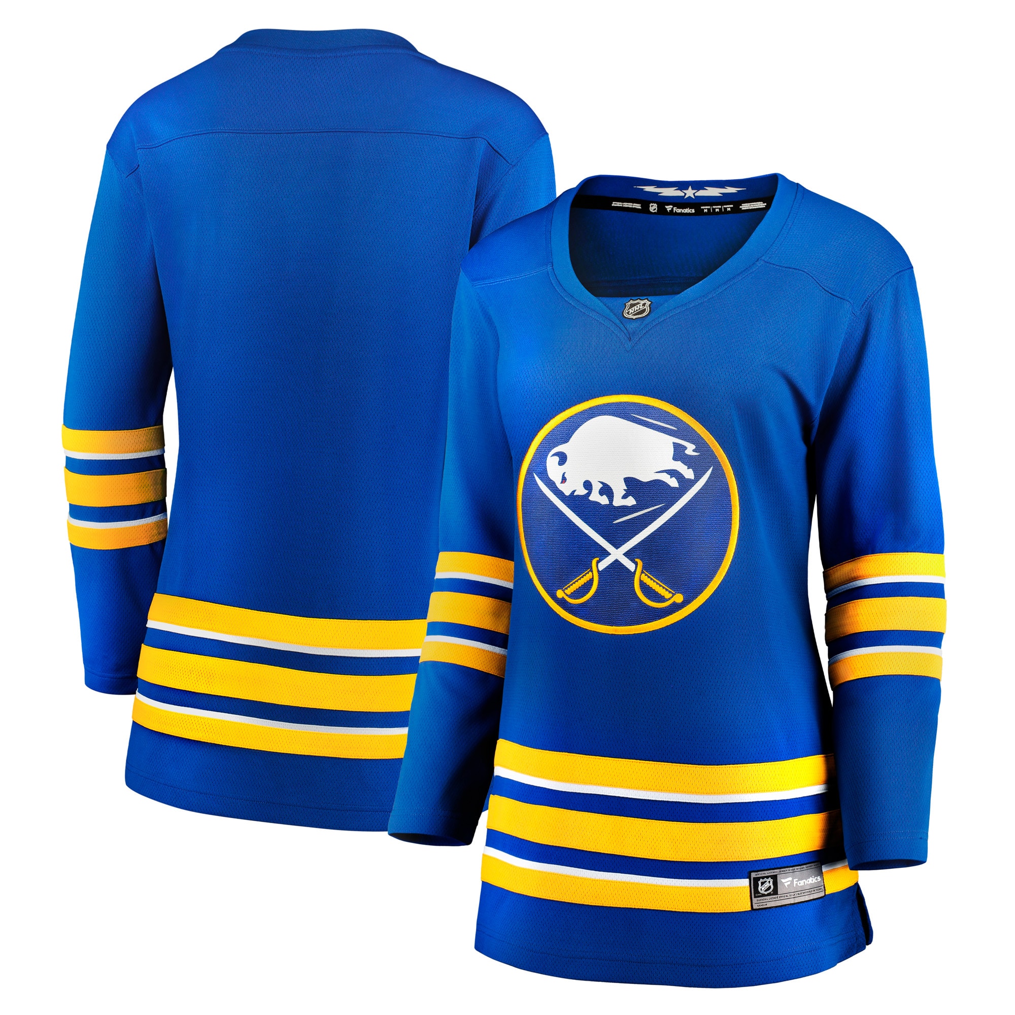 Buffalo Sabres Fanatics Branded Women's 2020/21 Home Breakaway Jersey - Royal - vstockx