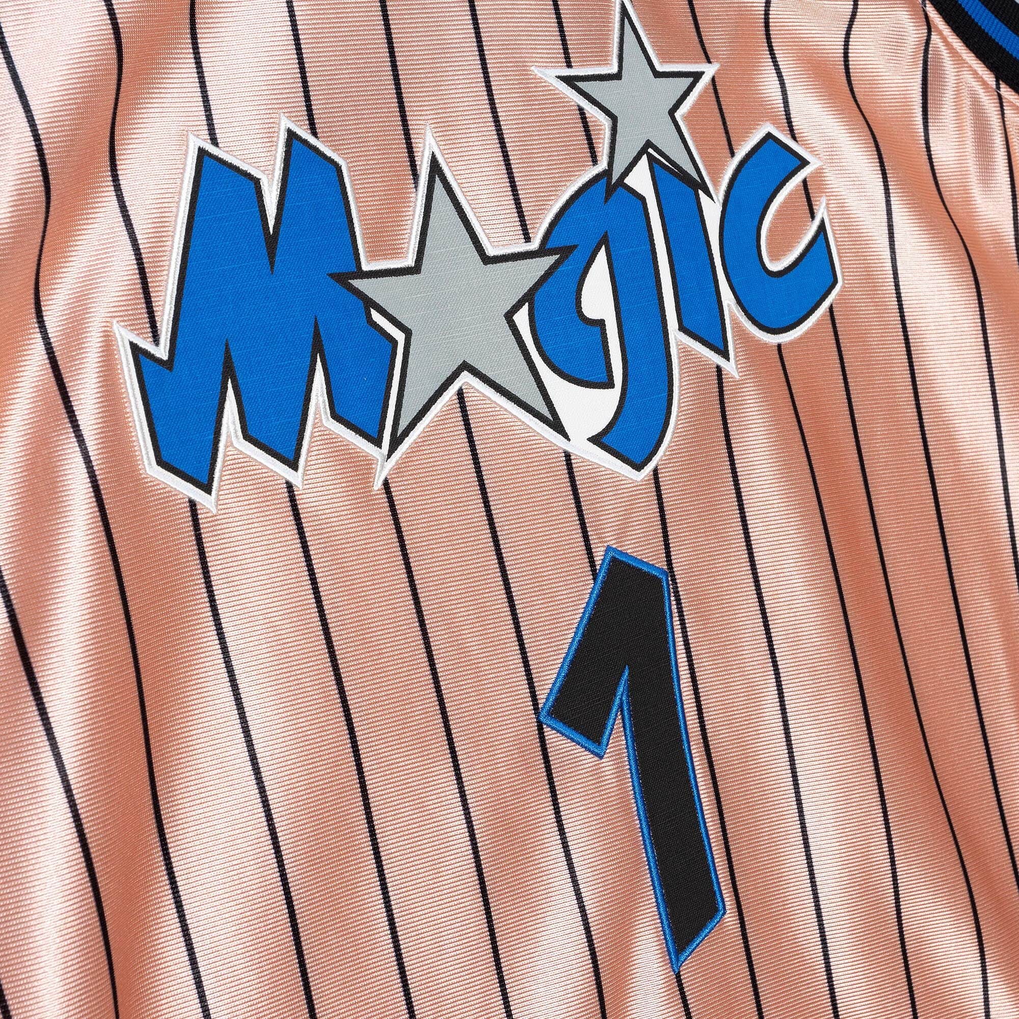 Womens 75th Anniversary Rose Gold Swingman Penny Hardaway Orlando Magic 1993-94 Jersey - vstockx