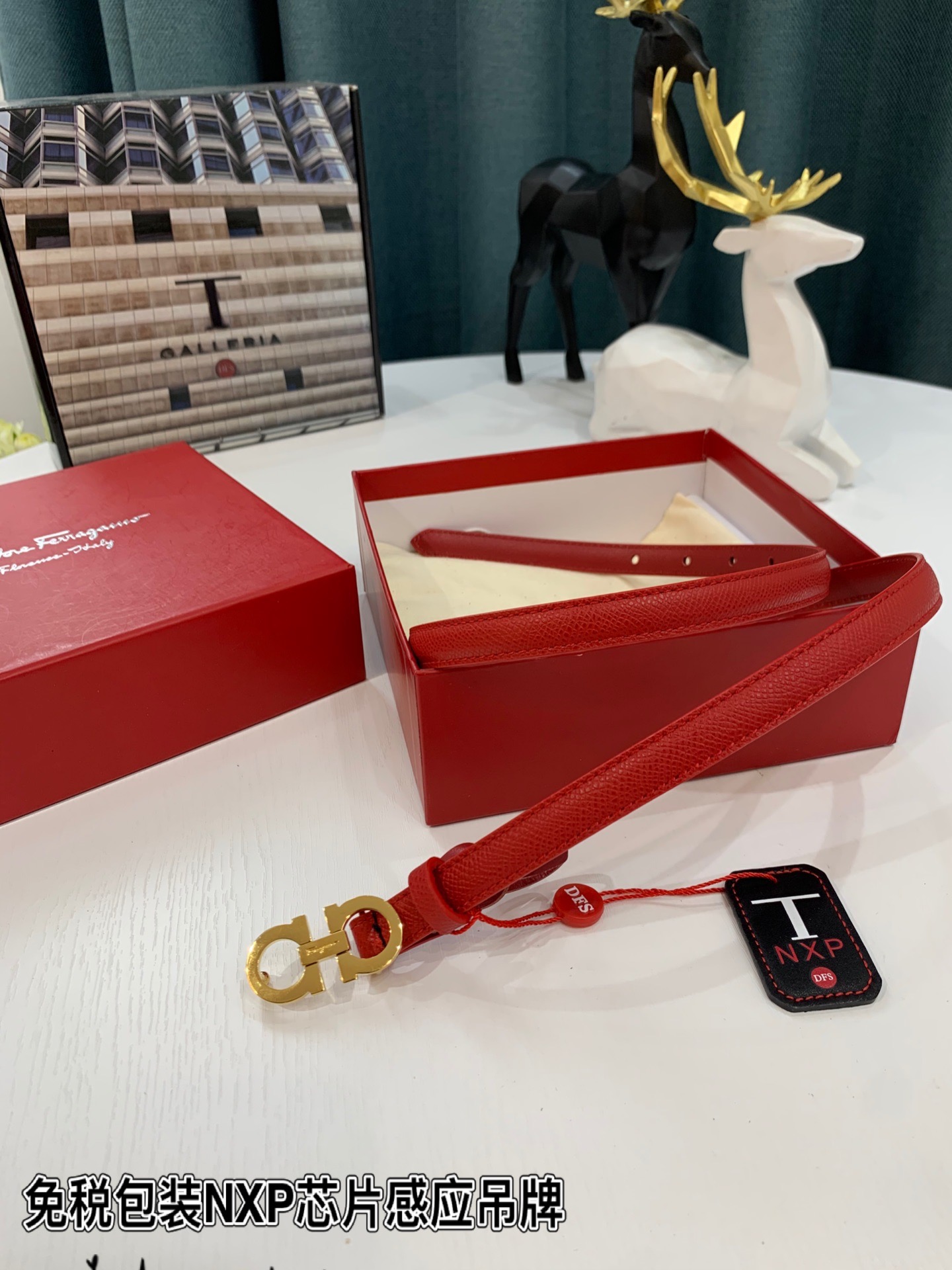 Streetwear Belt Ferragamo 319164 size:3.5cm - vstockx