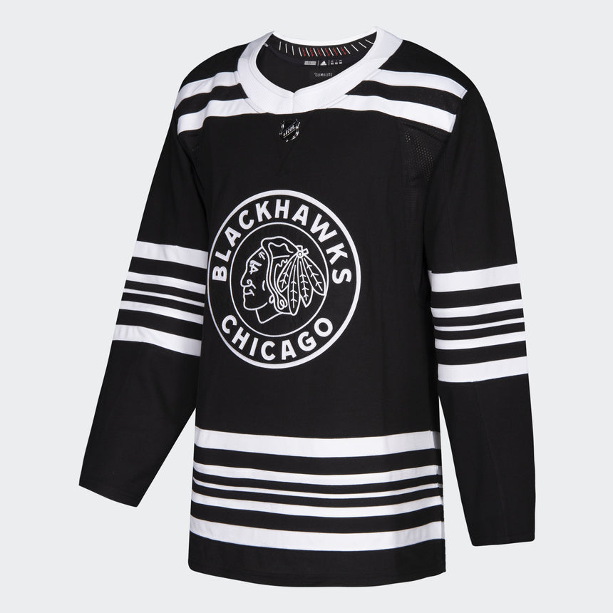 Men's Chicago Blackhawks Blank adidas Black Alternate 2019/20 Authentic Jersey - vstockx
