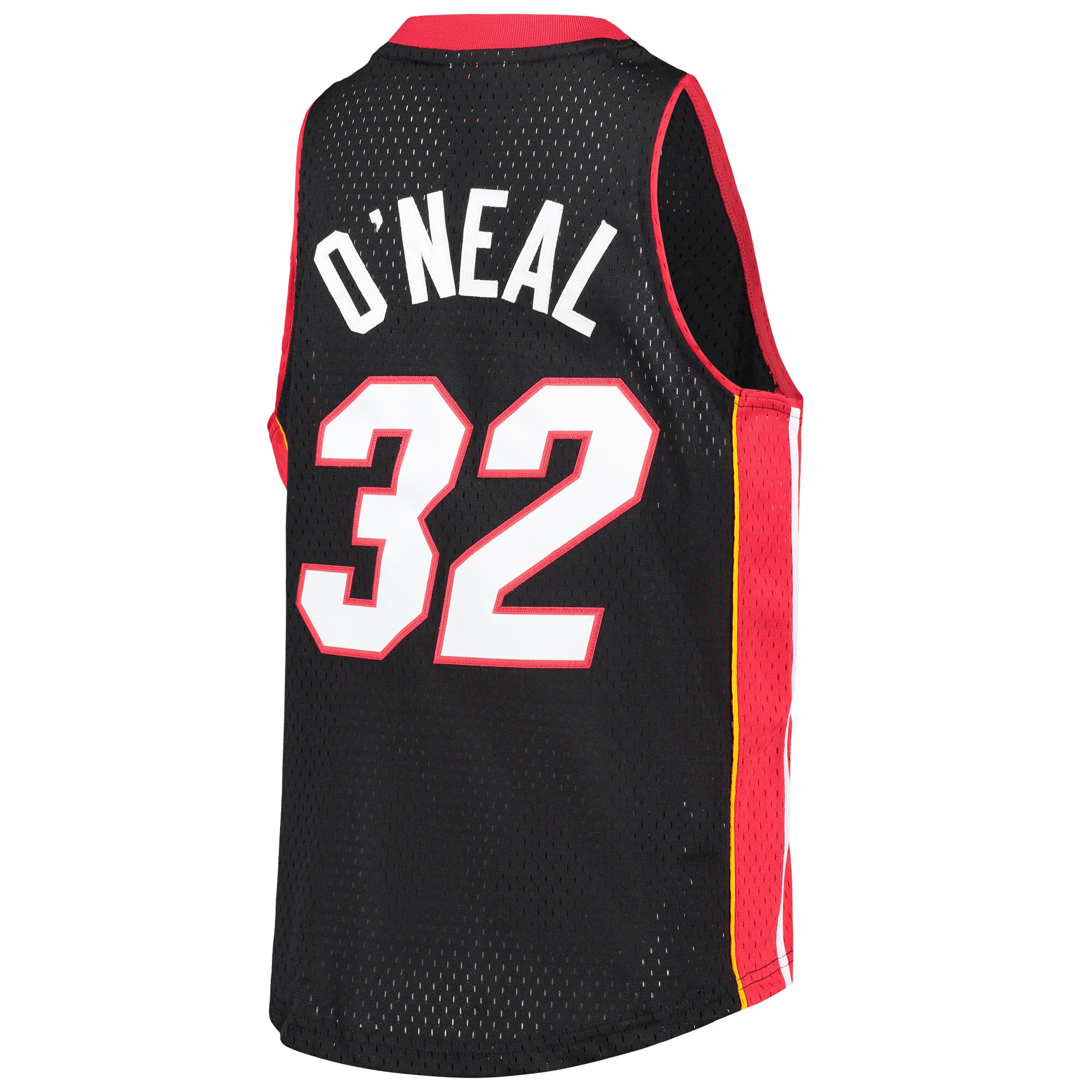 Shaquille O'Neal Miami Heat Mitchell & Ness Youth 2005-06 Hardwood Classics Swingman Jersey - Black - vstockx